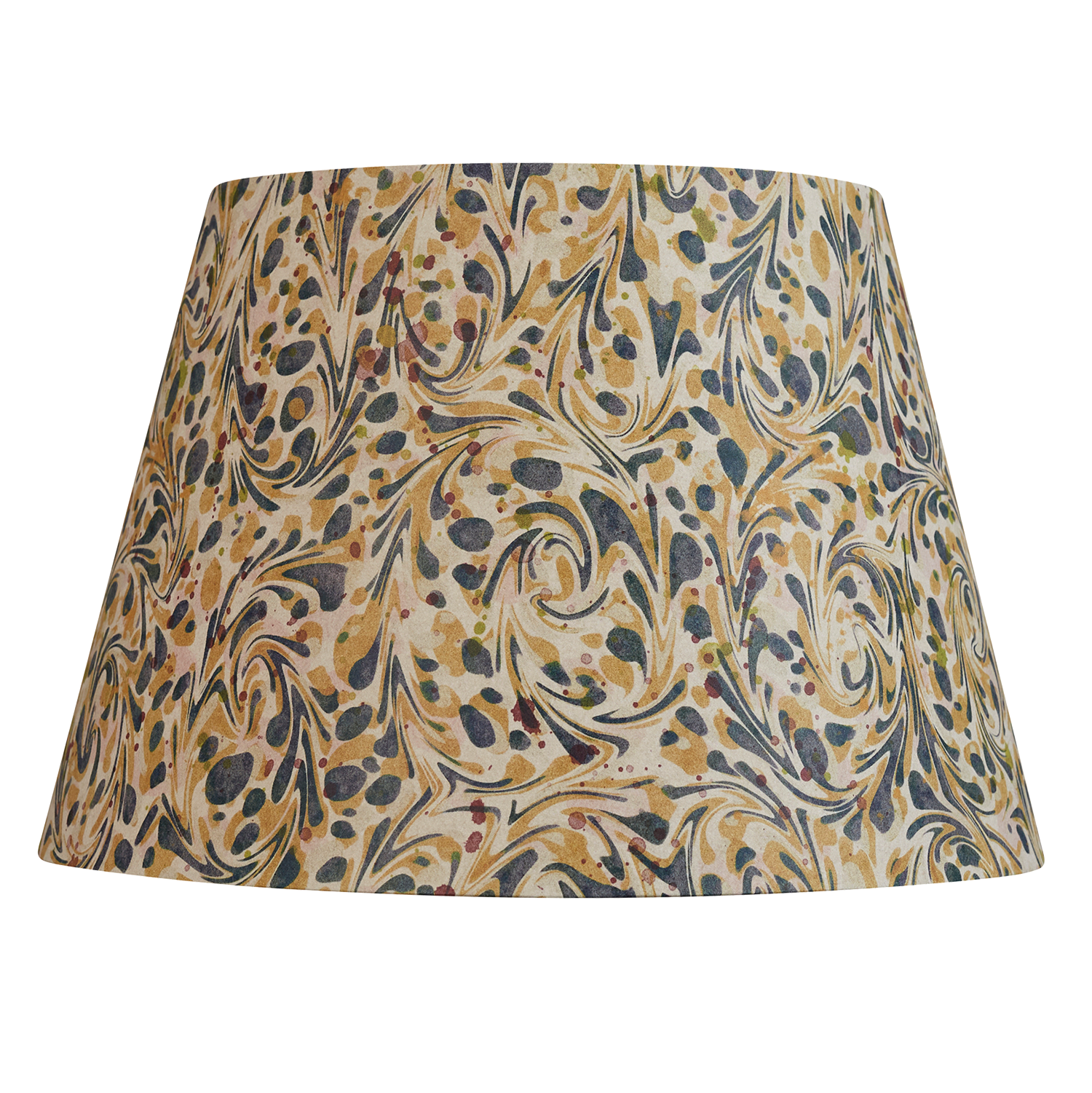 12 inch Harlequin marbled card shade