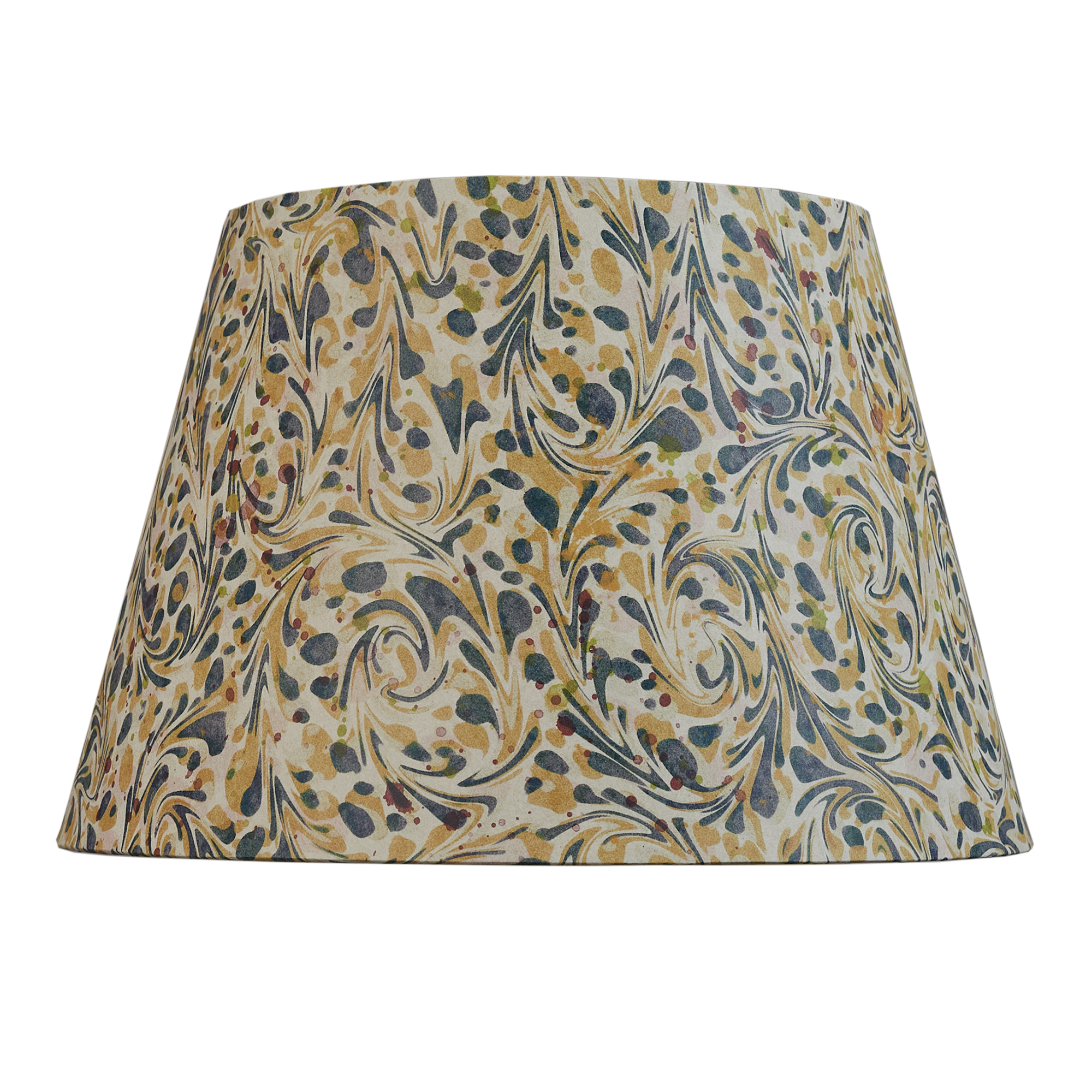 12 inch Harlequin marbled card shade