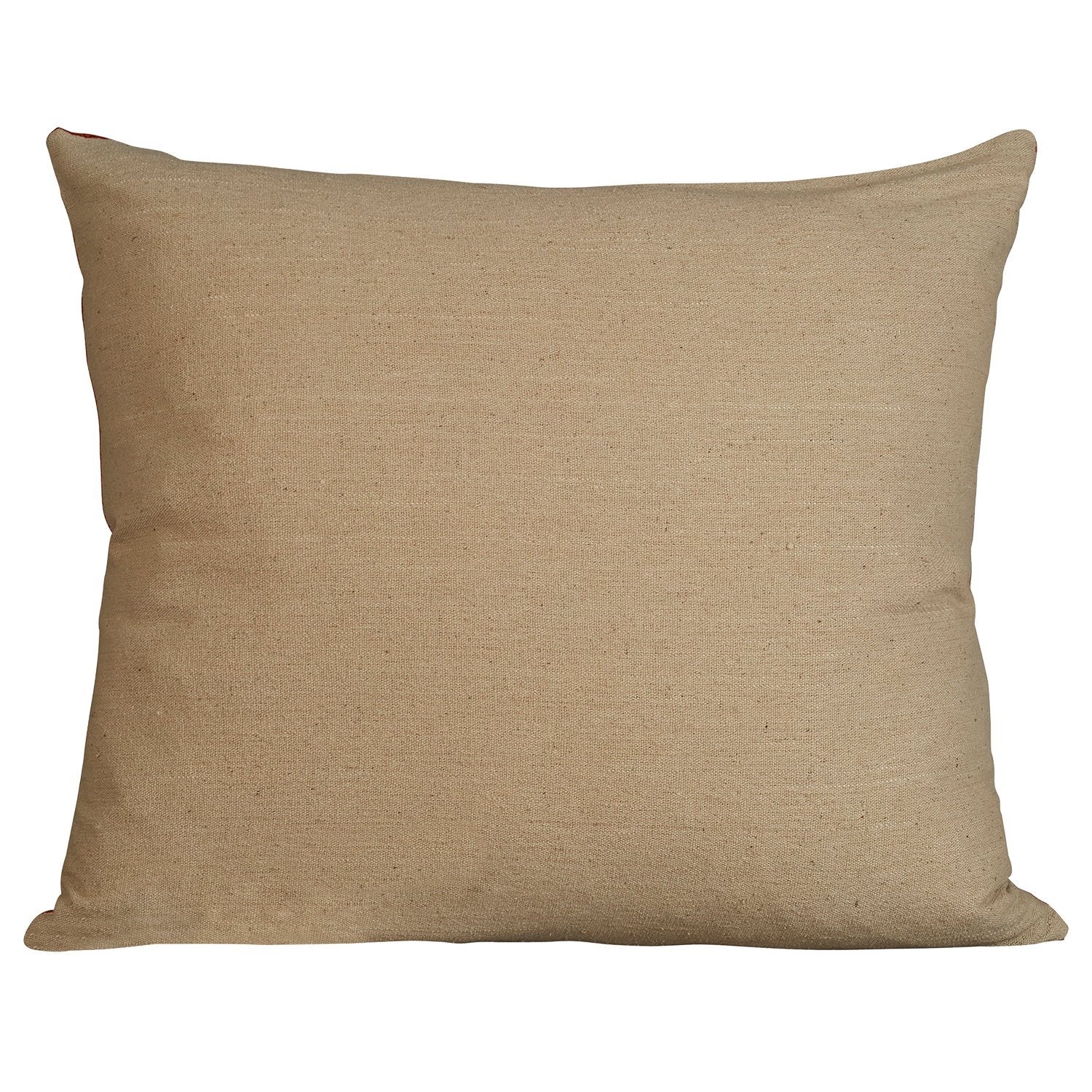 Rare silk Kaitag style Caucasian cushion with central star design and tribal motifs