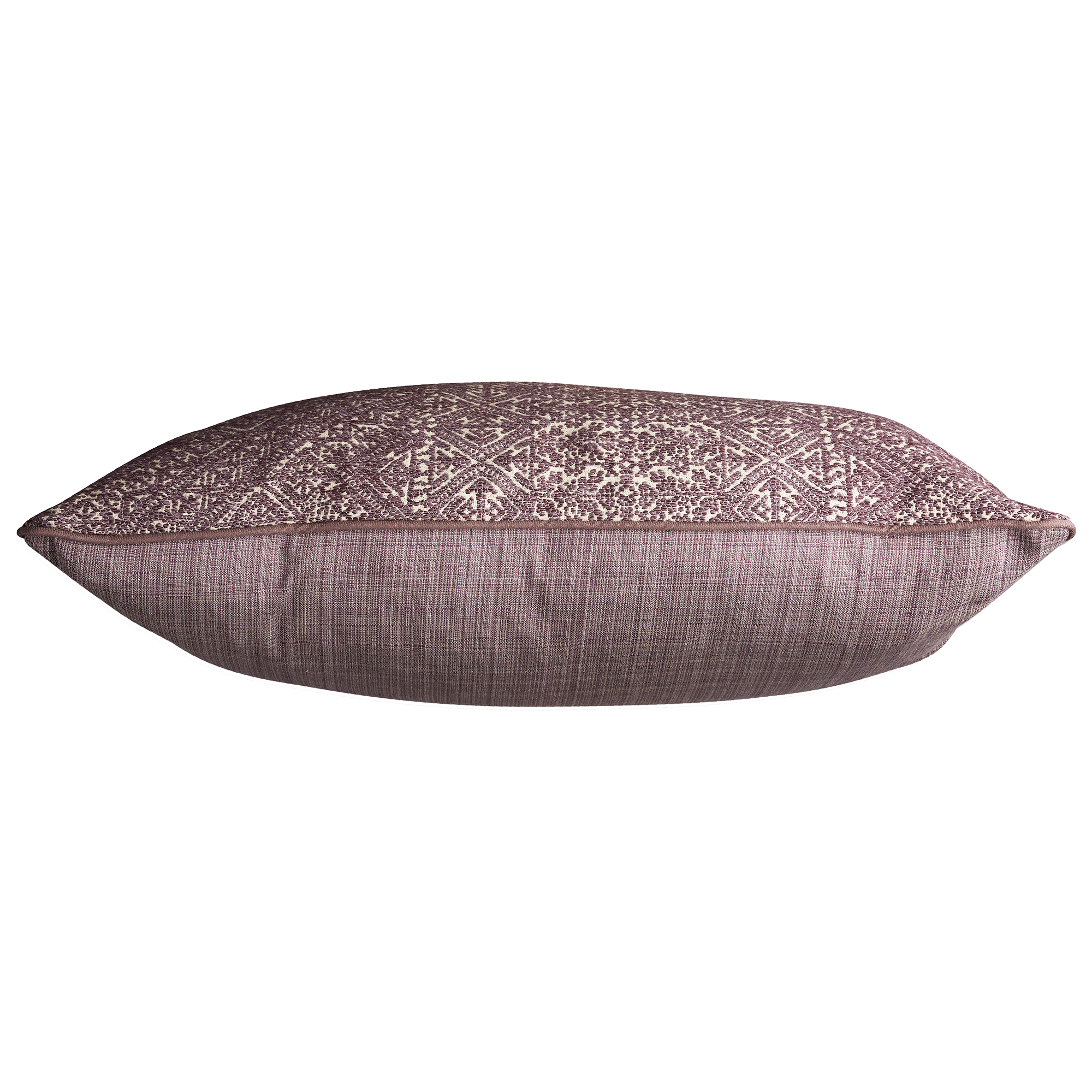Amethyst rectangular fez weave cushion - throw pillow