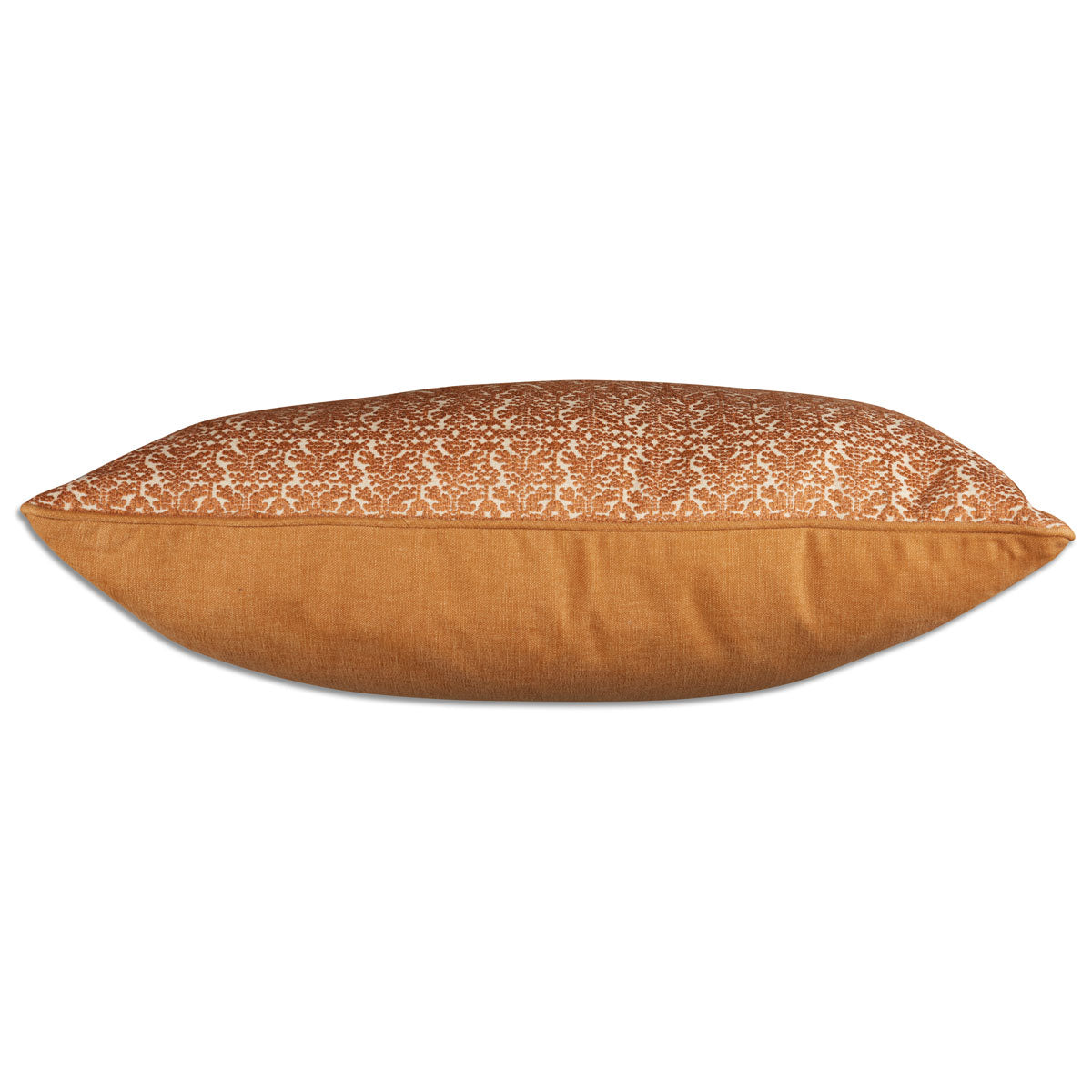 Cognac rectangular fez weave cushion - throw pillow