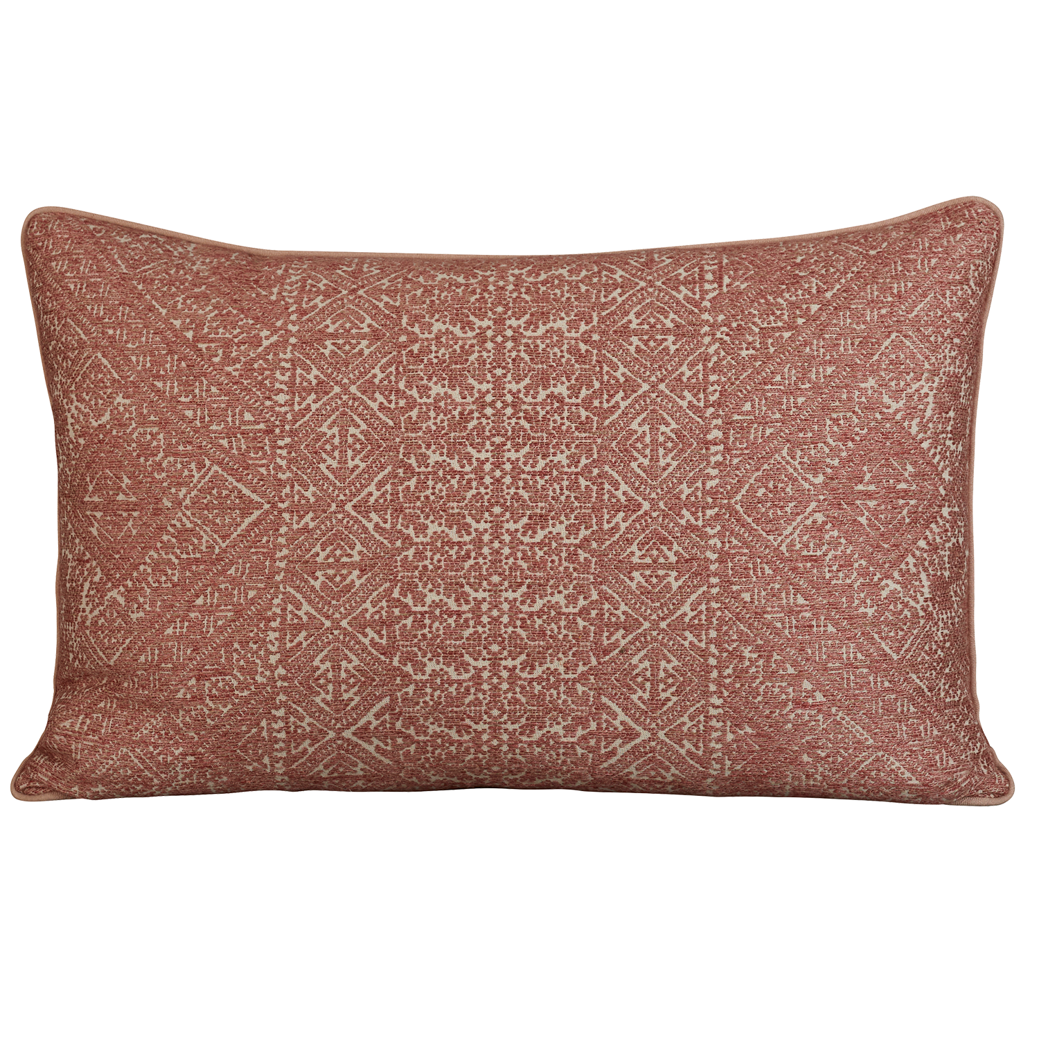 Rectangular fez weave cushion - throw pillow