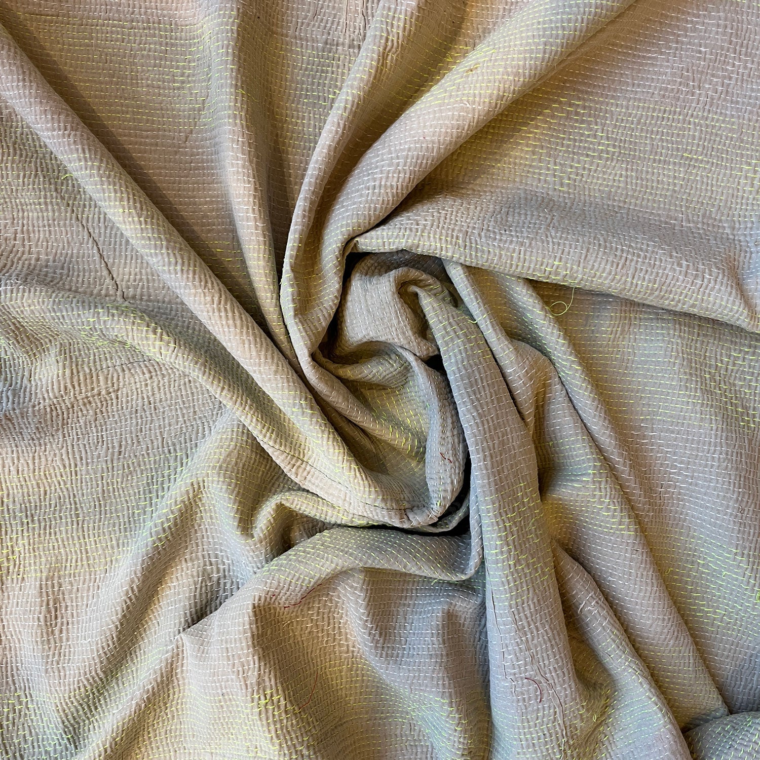 Hand-Stitched Kantha Throw