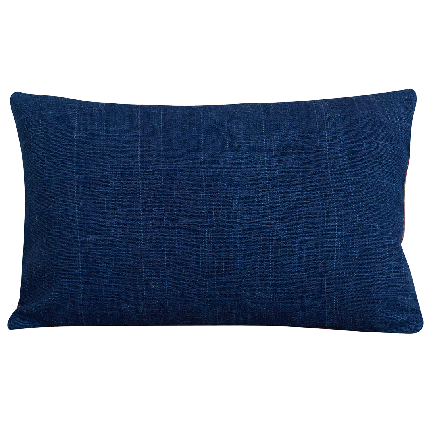 Silk Jajim Pink and purple small lumbar cushion/ pillow