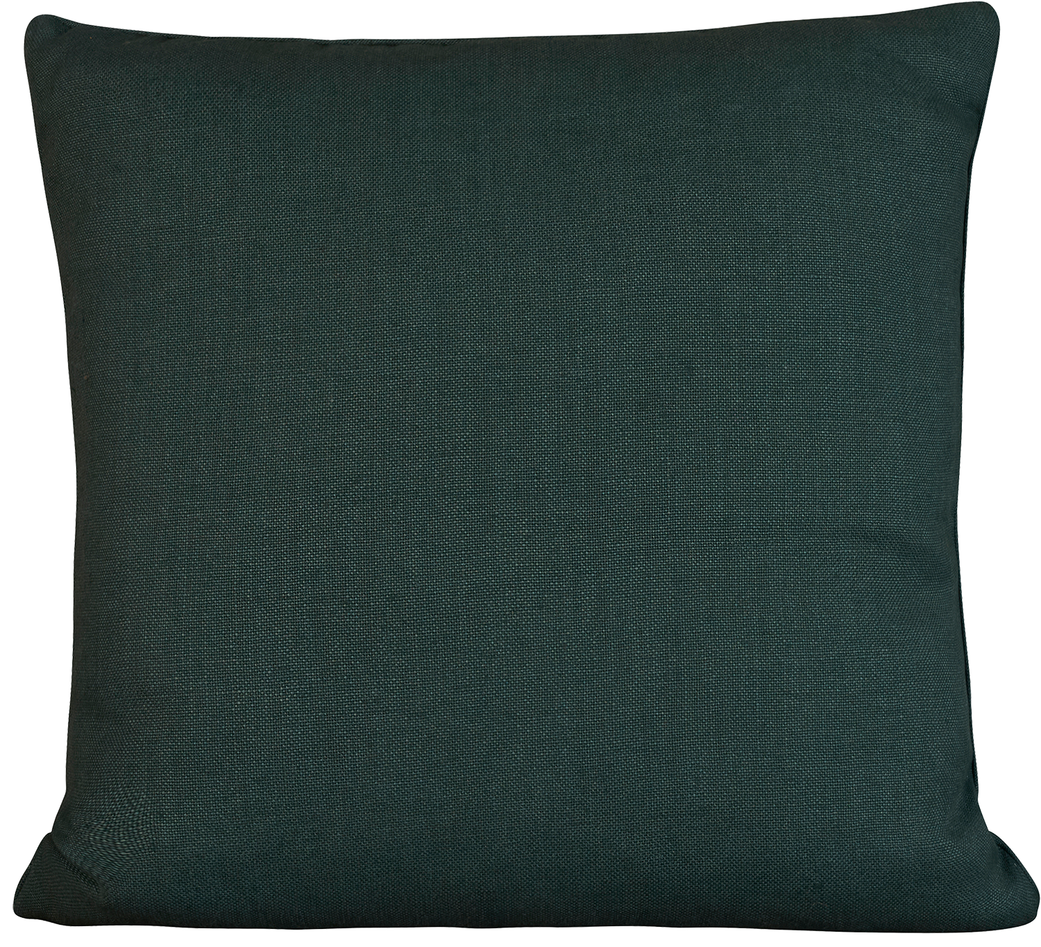 Square cushion - pillow in Loom weave green by Kit Kemp