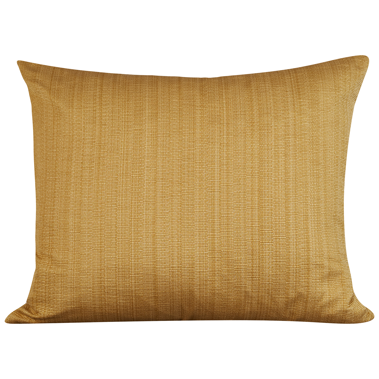 Rectangular cushion in Armure Canneli by Claremont - Gold