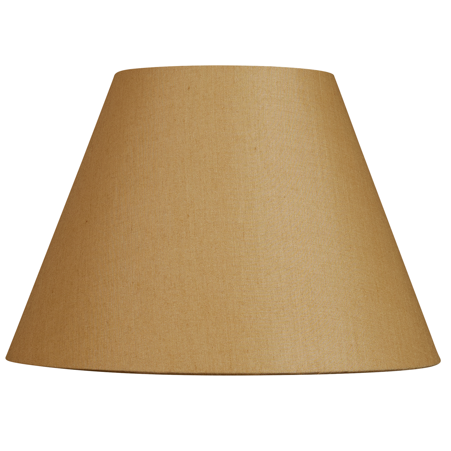 10 inch Sand yellow Tussar silk card Empire lampshade