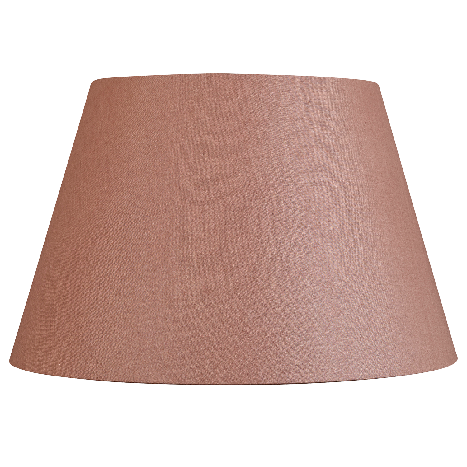 14 inch Dusky pink Tussar silk plain card lampshade