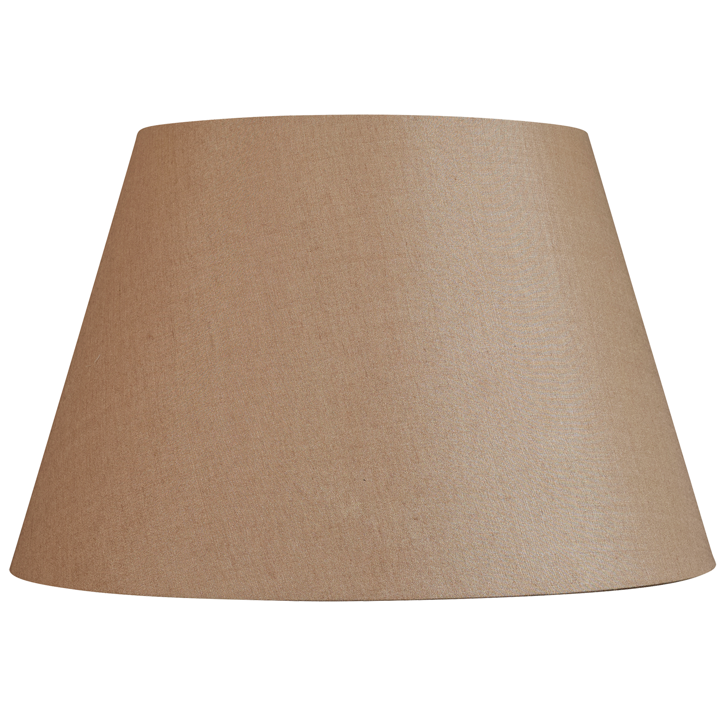 14 inch Mink Tussar silk plain lampshade