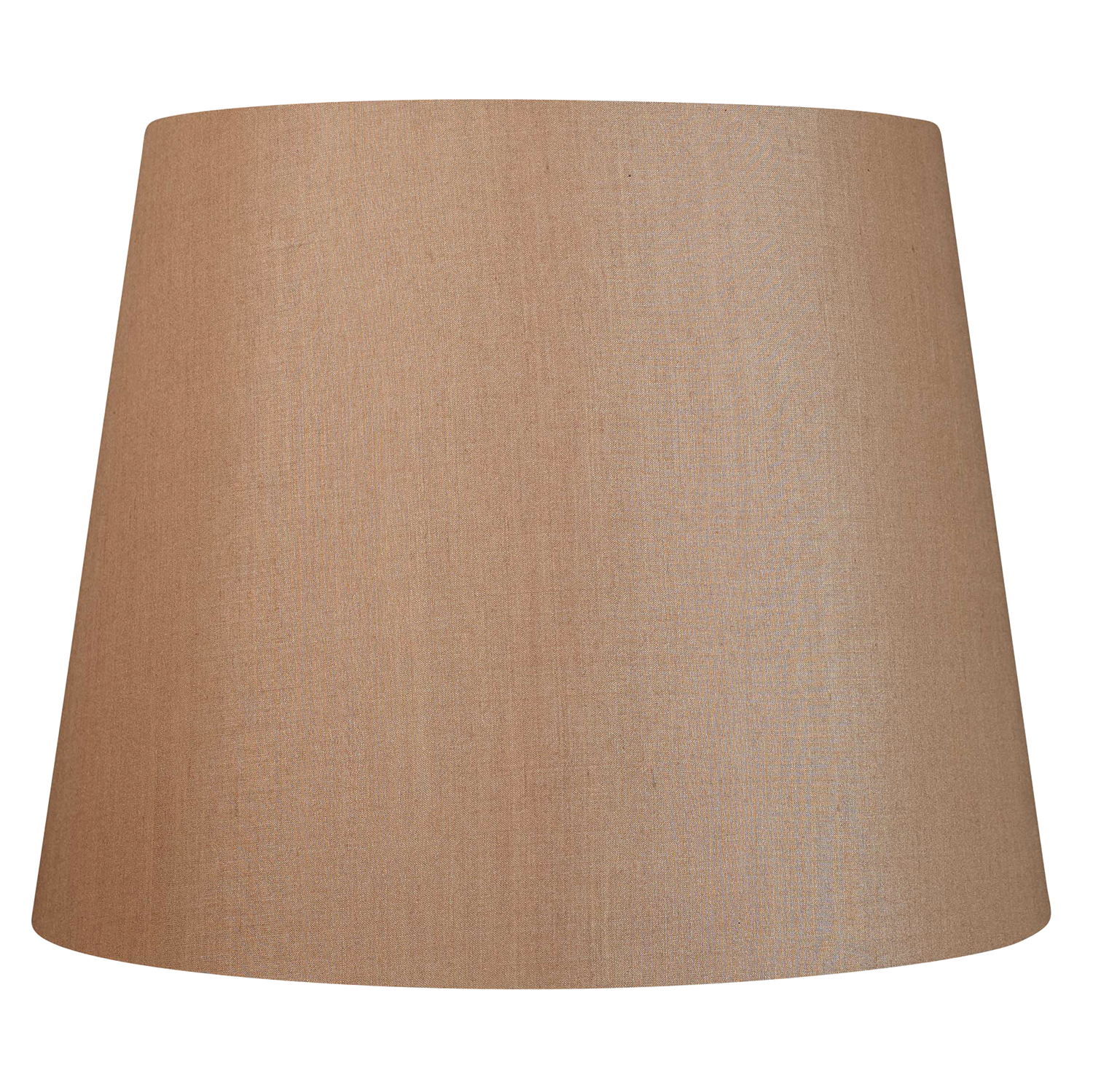 14 inch Tapering drum Mink Tussar silk plain card lampshade