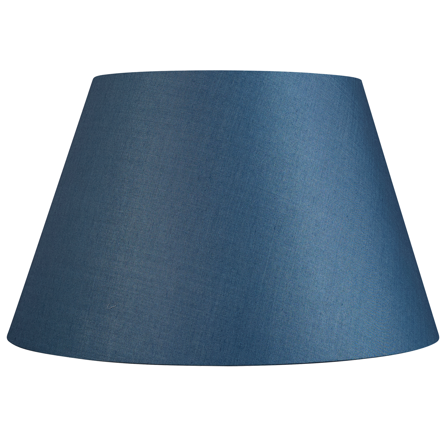 16 Inch Ink blue Tussar silk plain card lampshade