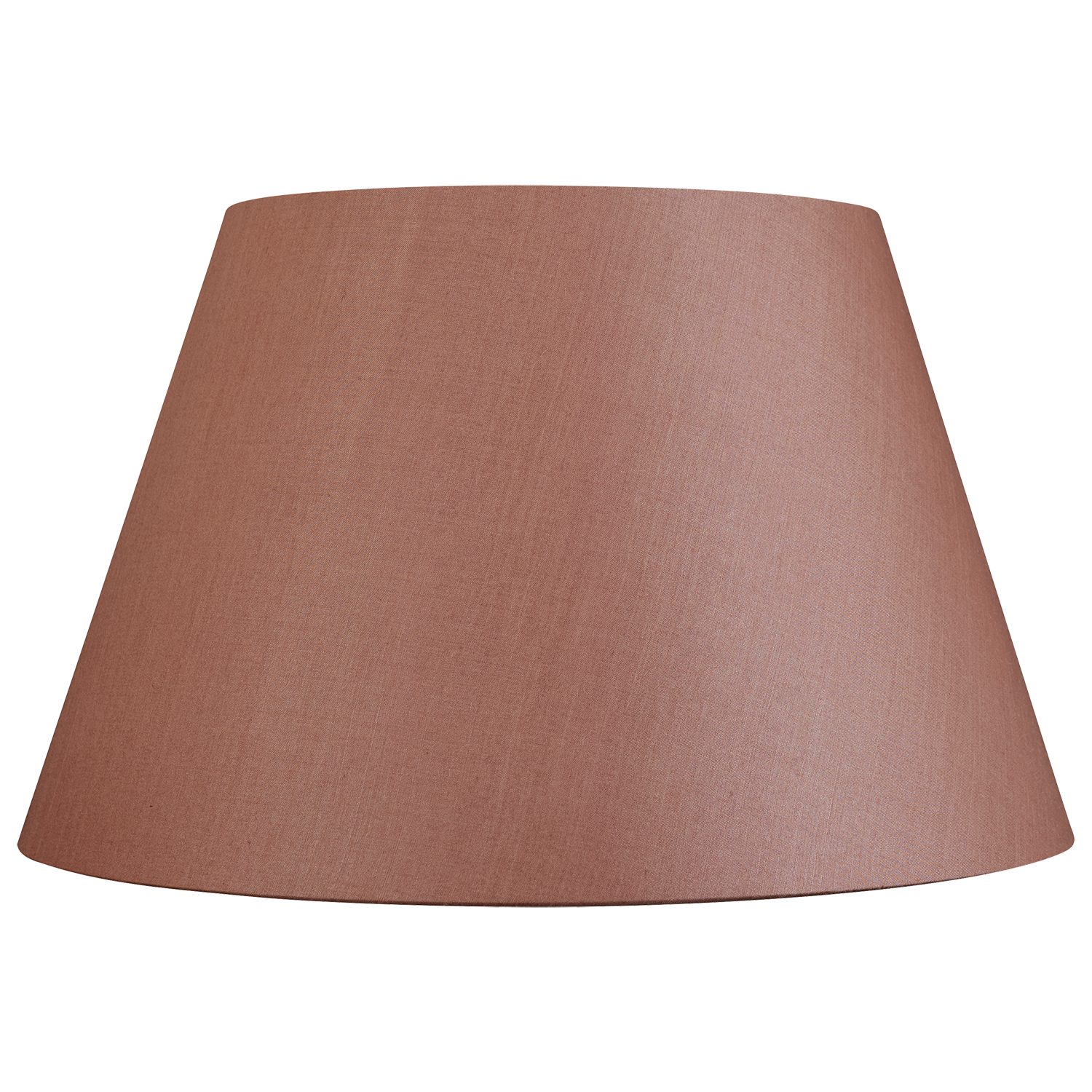 16 Inch Dusky pink Tussar silk plain card lampshade