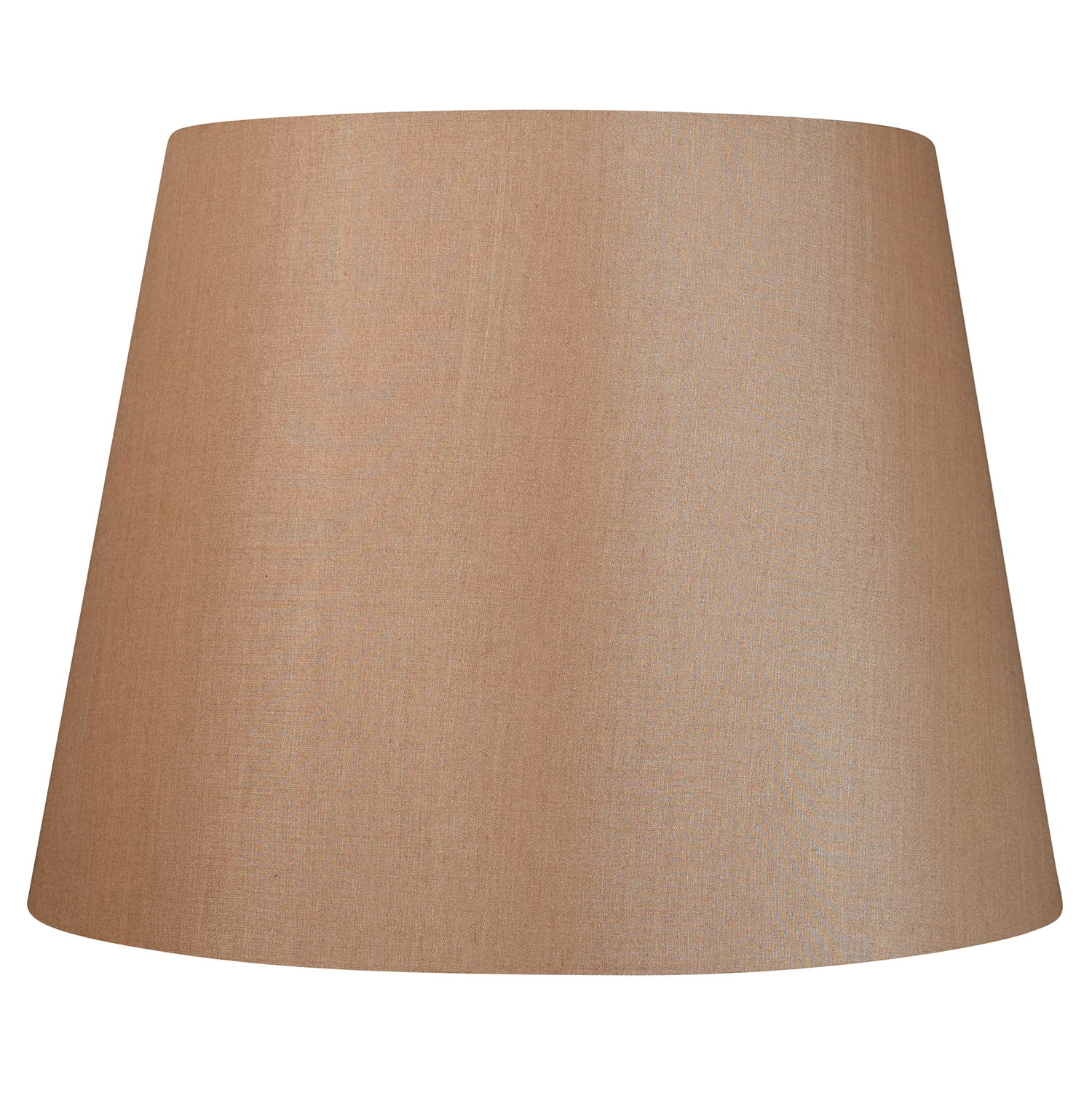 16 Inch Tapering drum Mink Tussar silk plain card lampshade