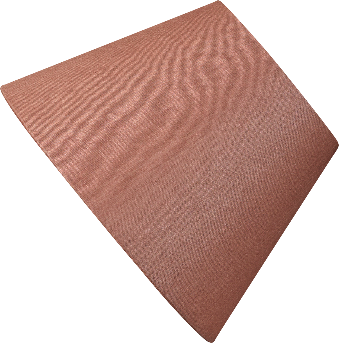 7 inch Dusky pink Tussar silk reading light shade