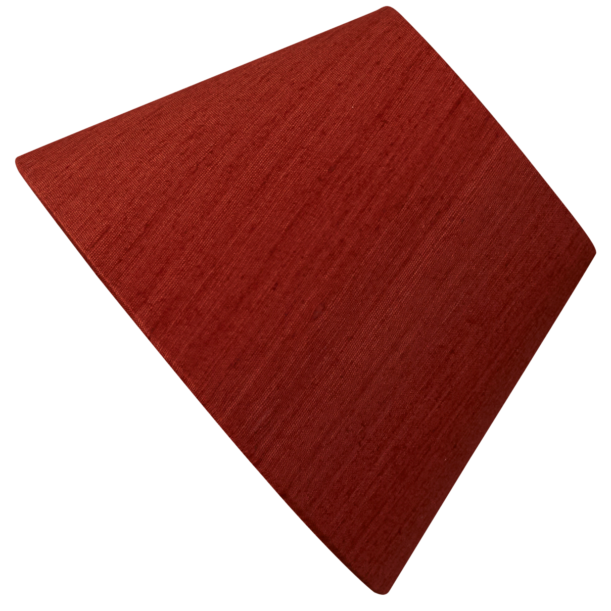 7 inch Red Katan/Matka Mulberry silk reading light shade