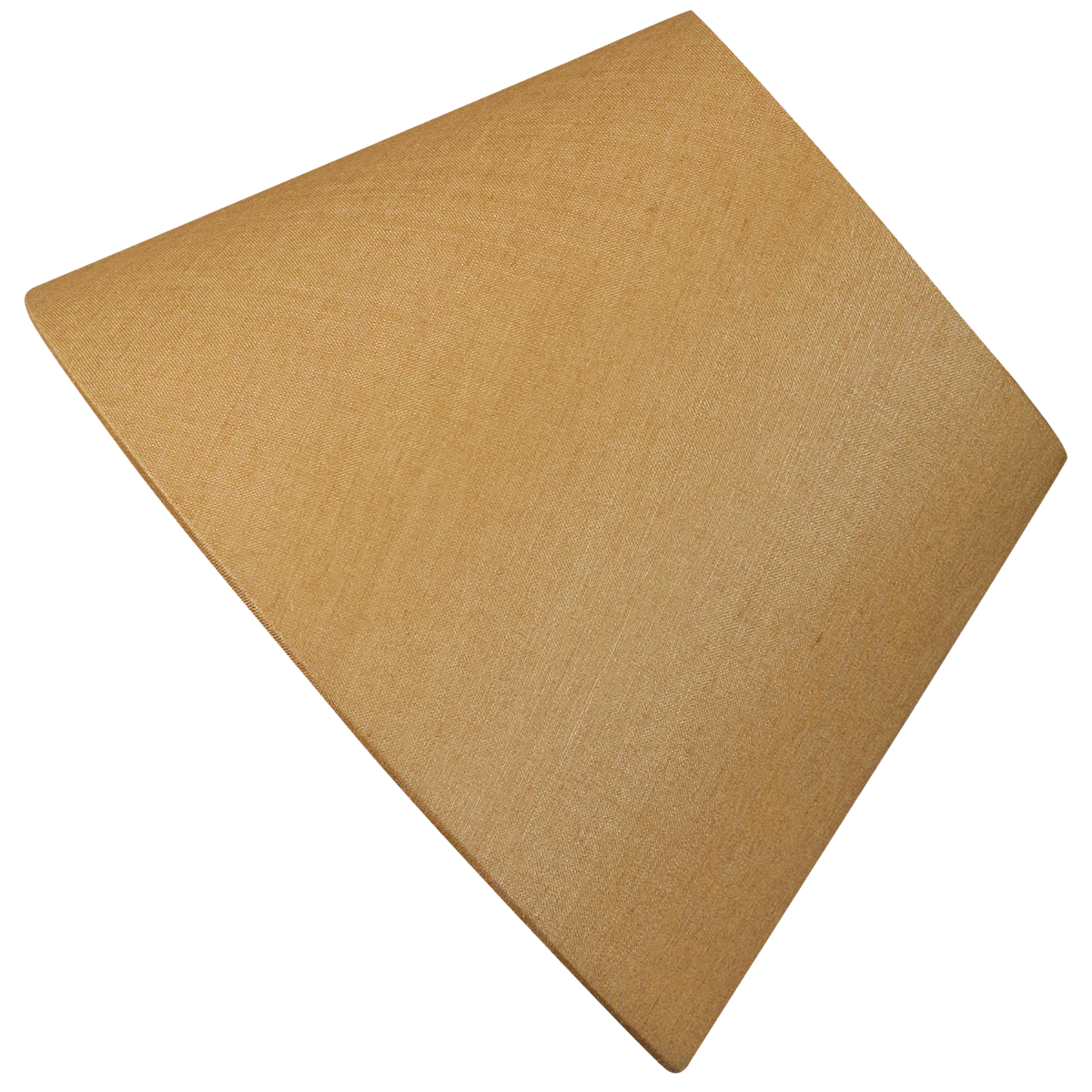 7 inch Sand yellow Tussar silk reading light shade
