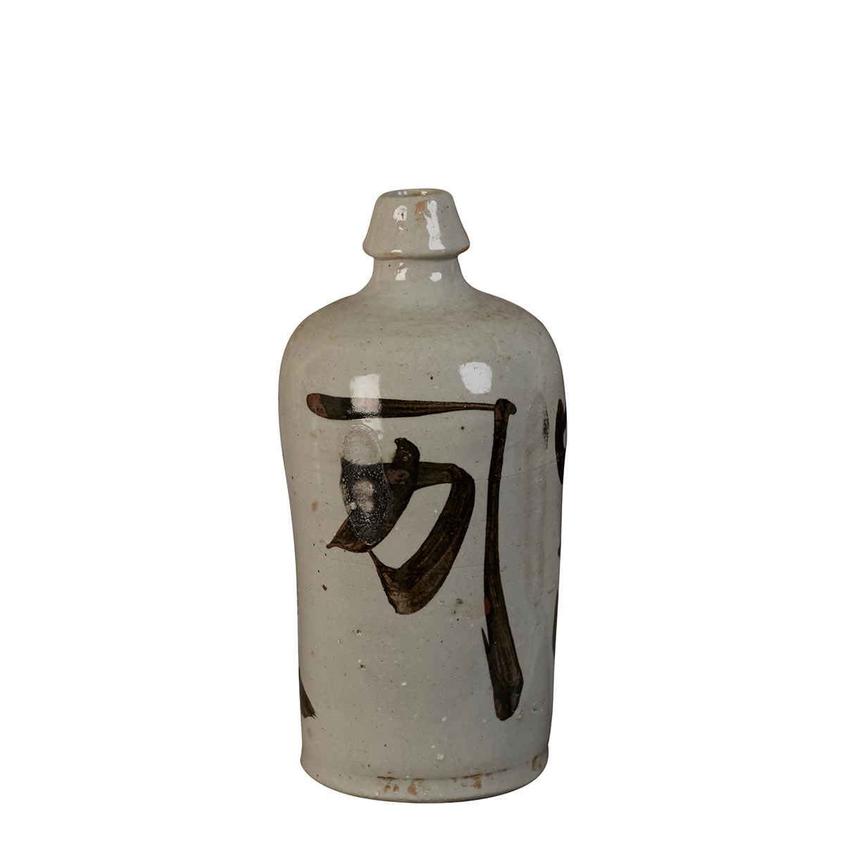 Vintage Ceramic Japanese Sake Bottle