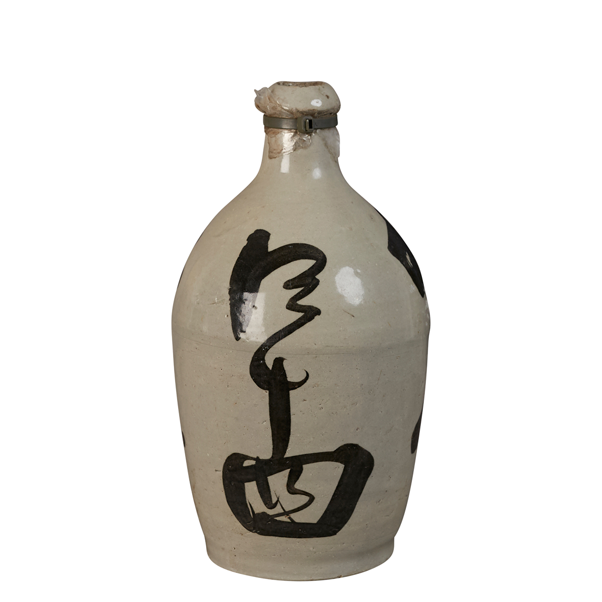 Vintage Ceramic Japanese Sake Bottle