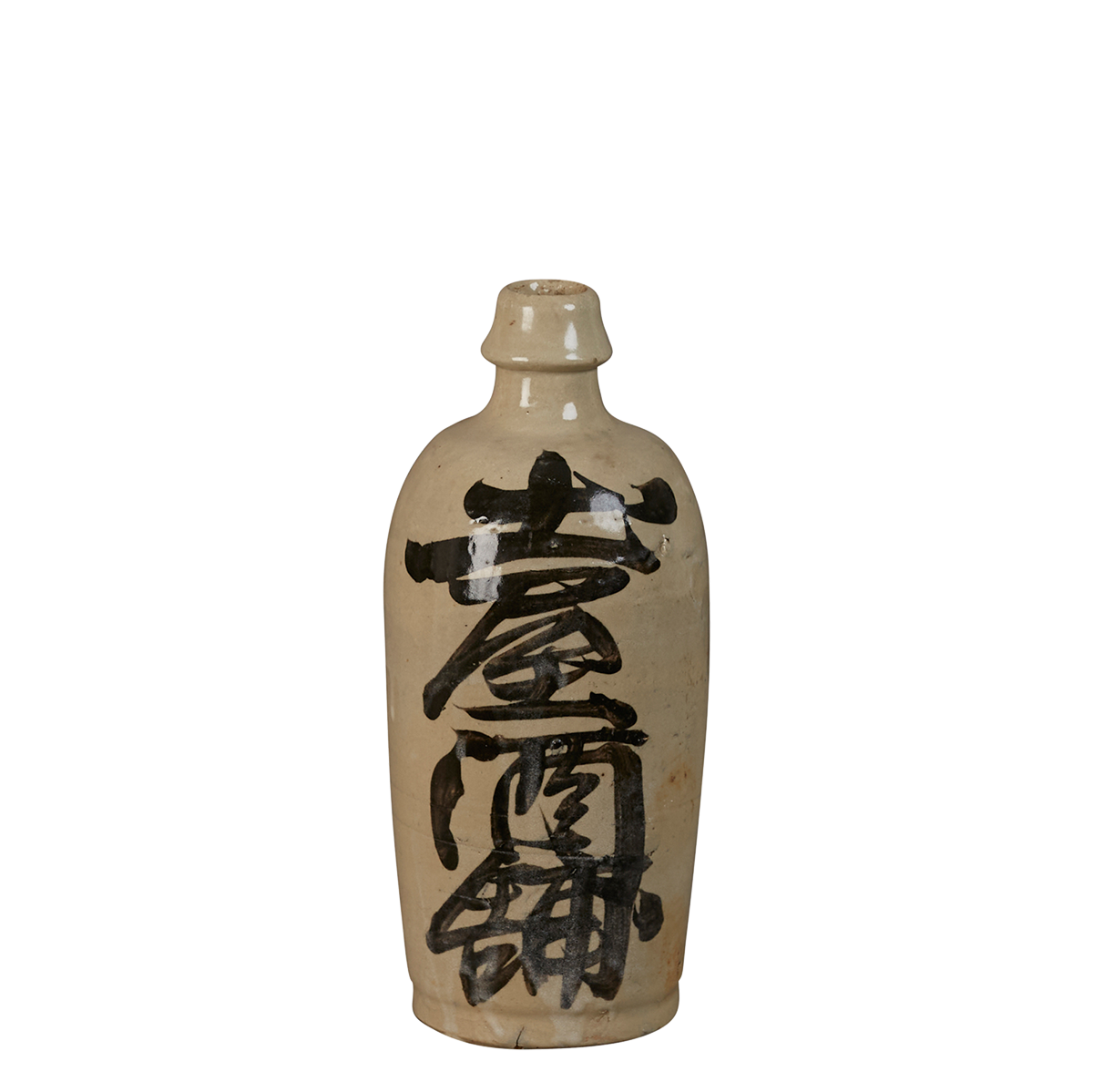 Vintage Ceramic Japanese Sake Bottle
