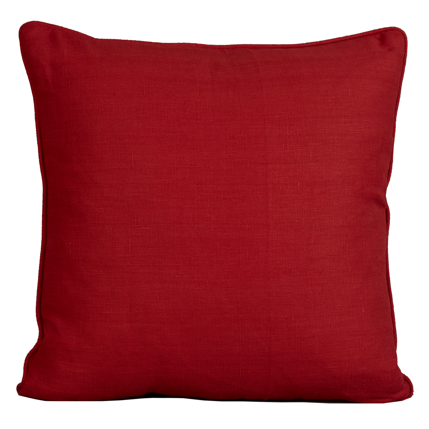 Campari square fez weave cushion - throw pillow