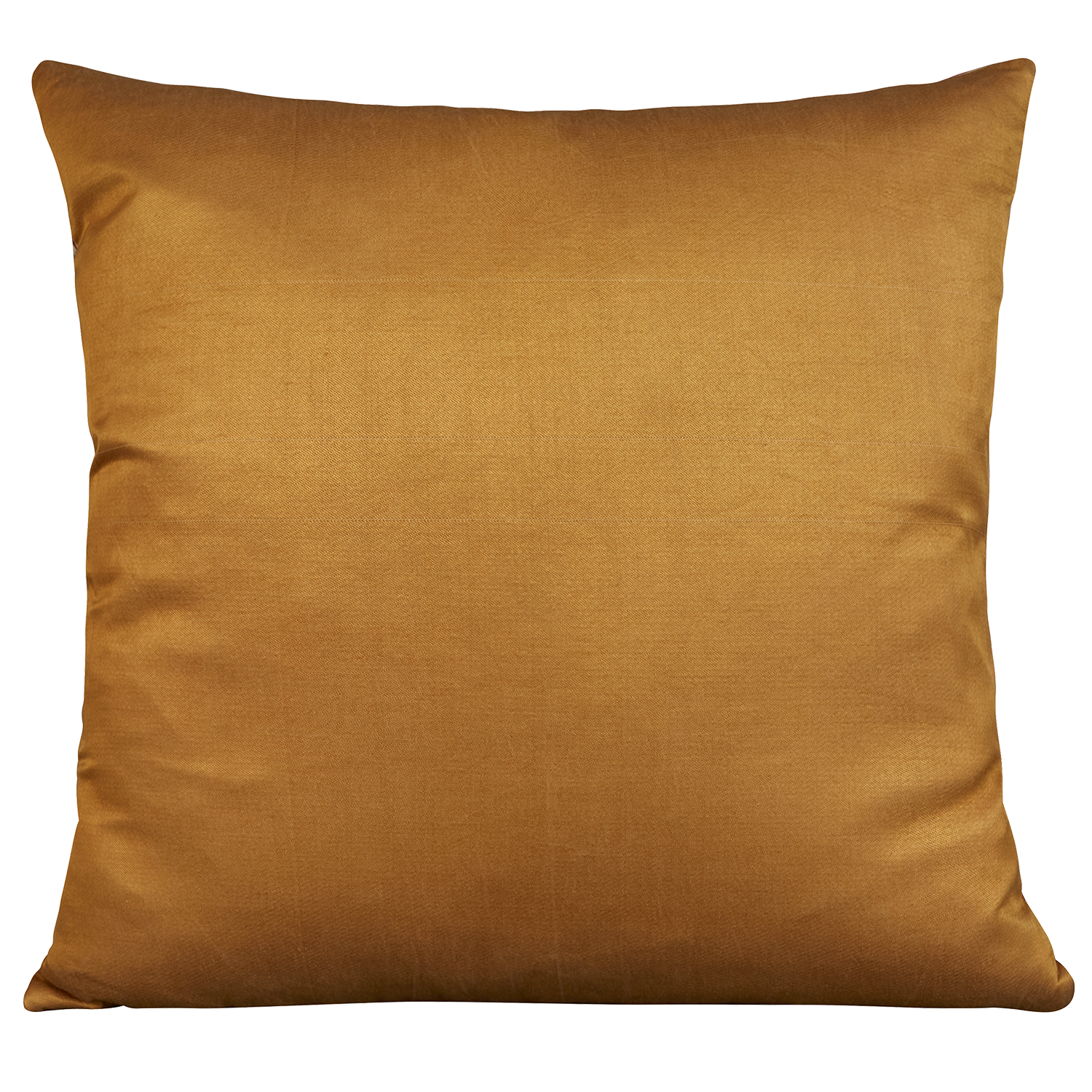 Square silk suzani embroidered cushion with Anatolian floral design