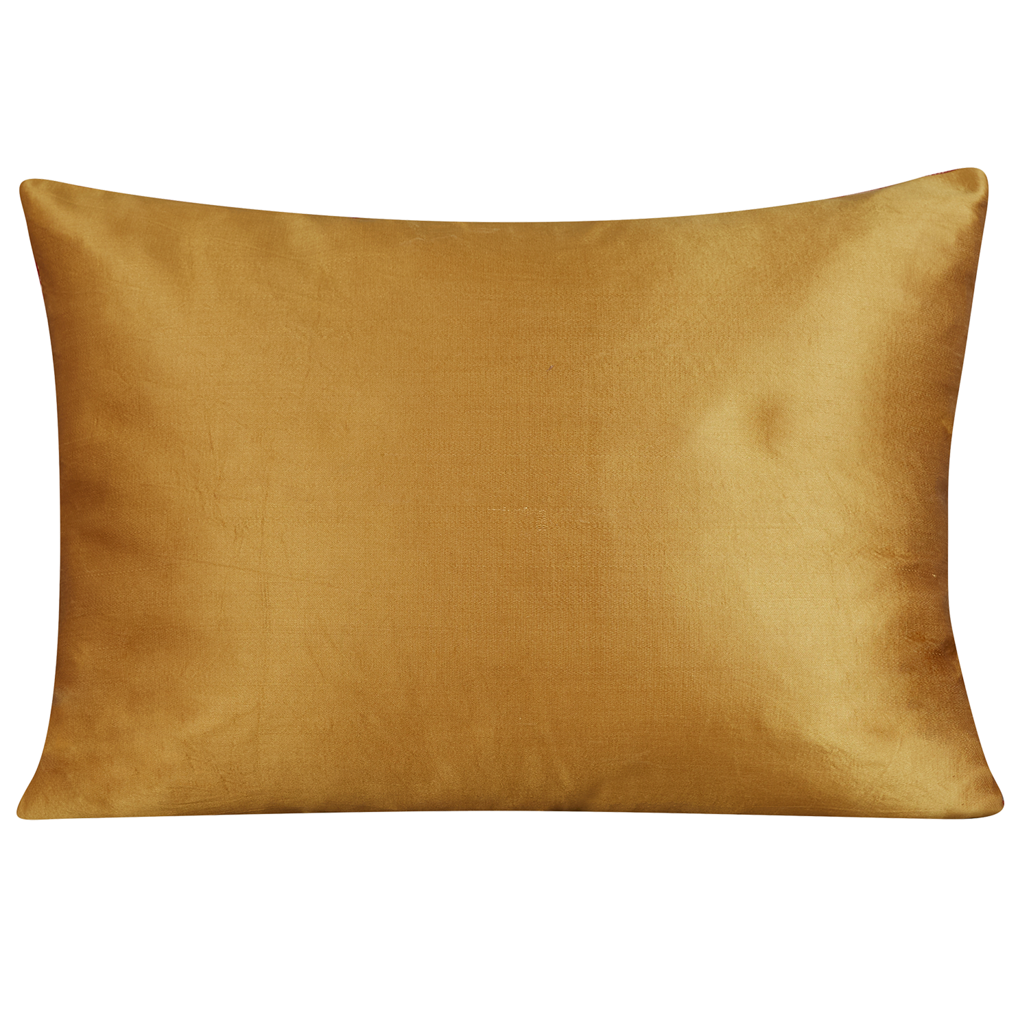 Rectangular bold medallion design suzani on cream ground with scrolling vine