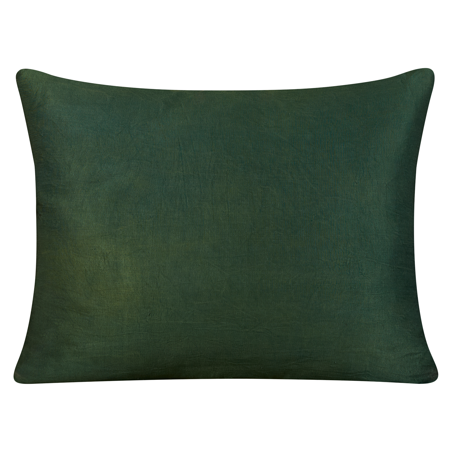 Rectangular coral vine suzani with green back