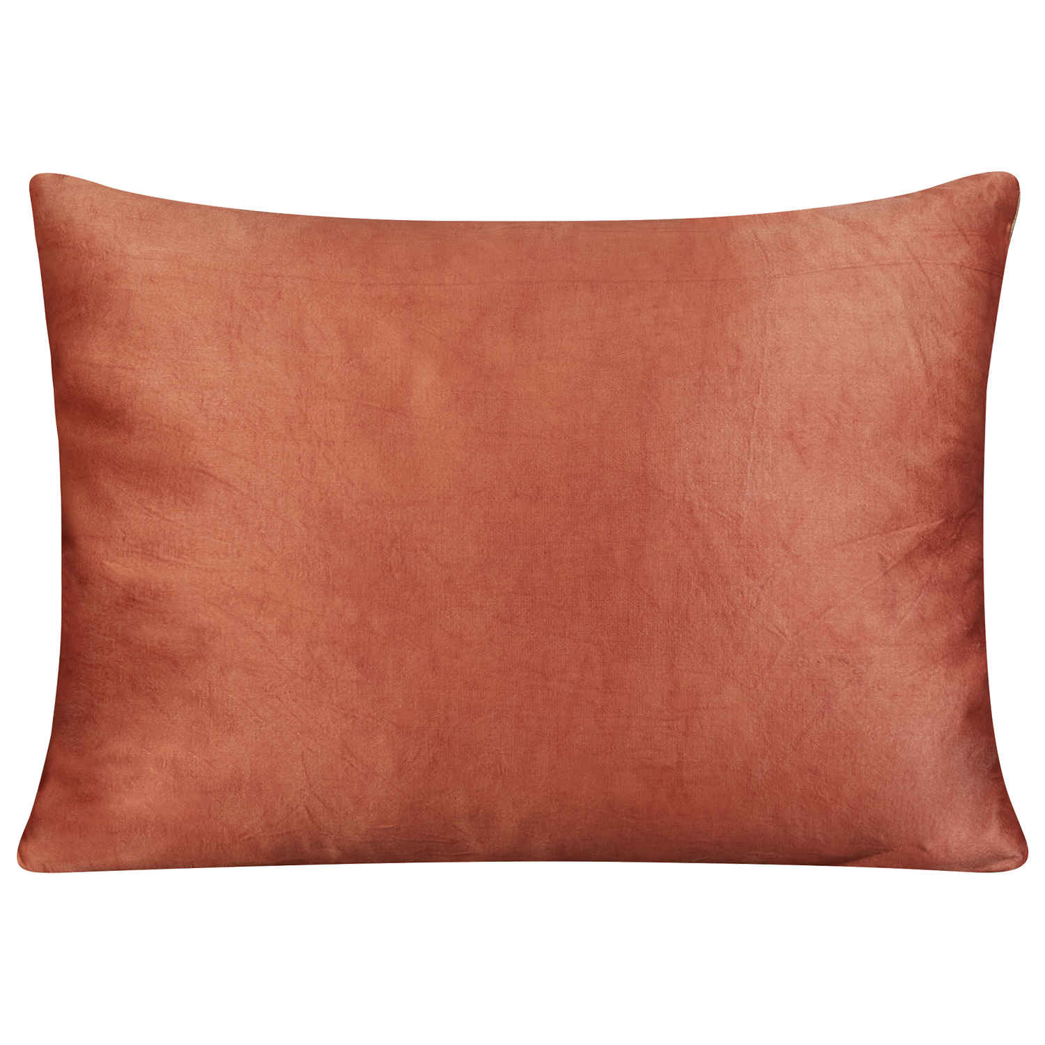 Rectangular sunburst vinework suzani with coral back