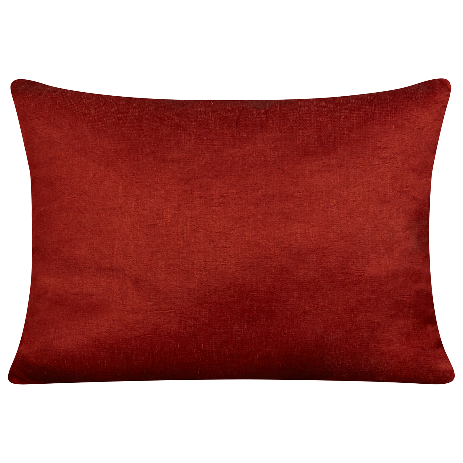Rectangular pomegranate vine suzani on plum ground with red back