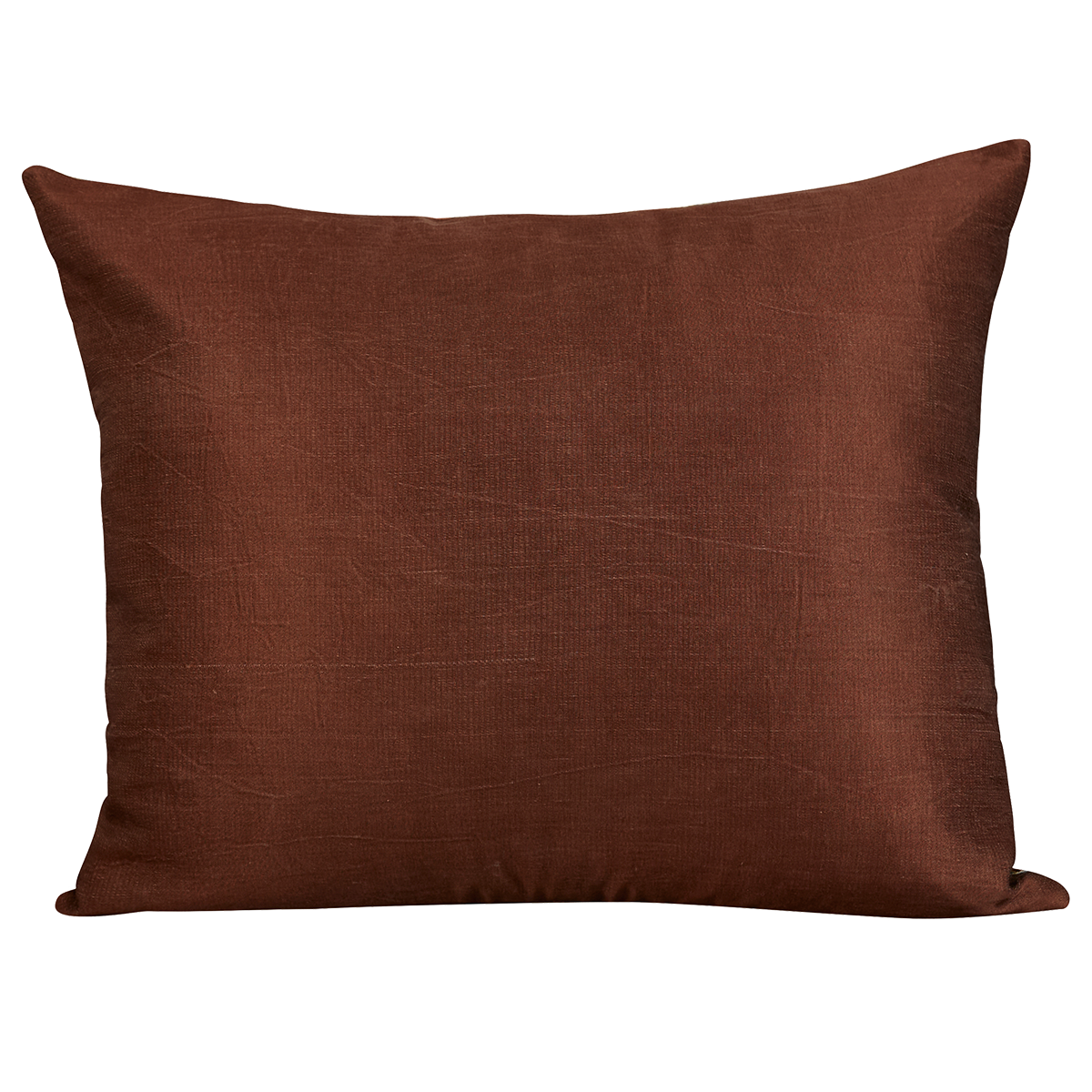 Rectangular silk suzani cushion with stylised Ottoman saz leaves on pink ground