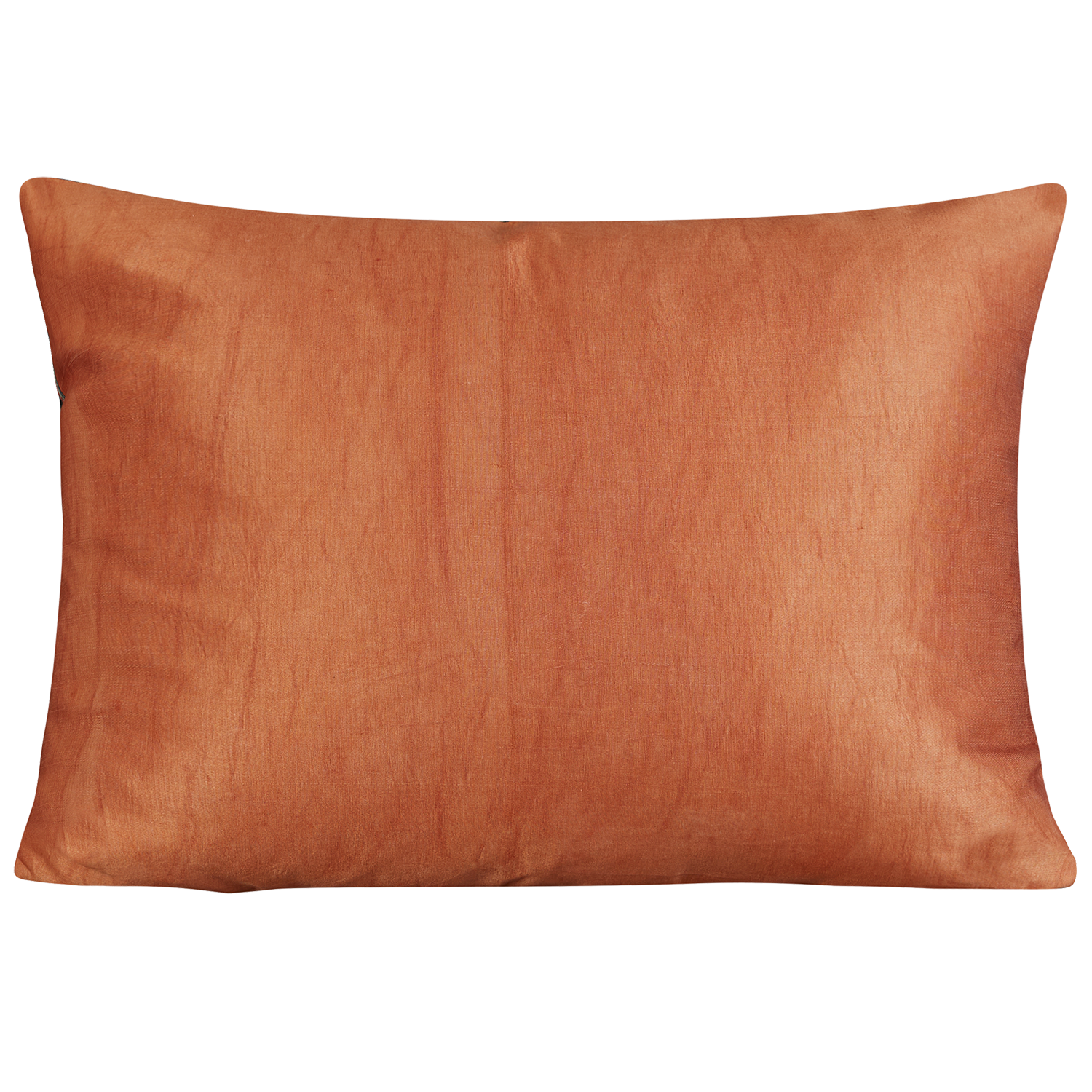Rectangular pomegranate and vine design suzani on blue ground