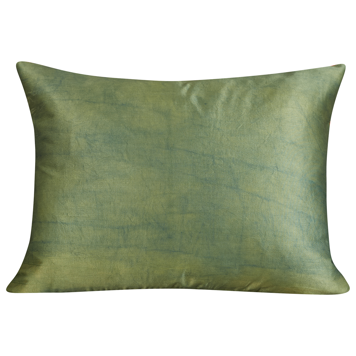 Rectangular double paisley floral design suzani on gold ground