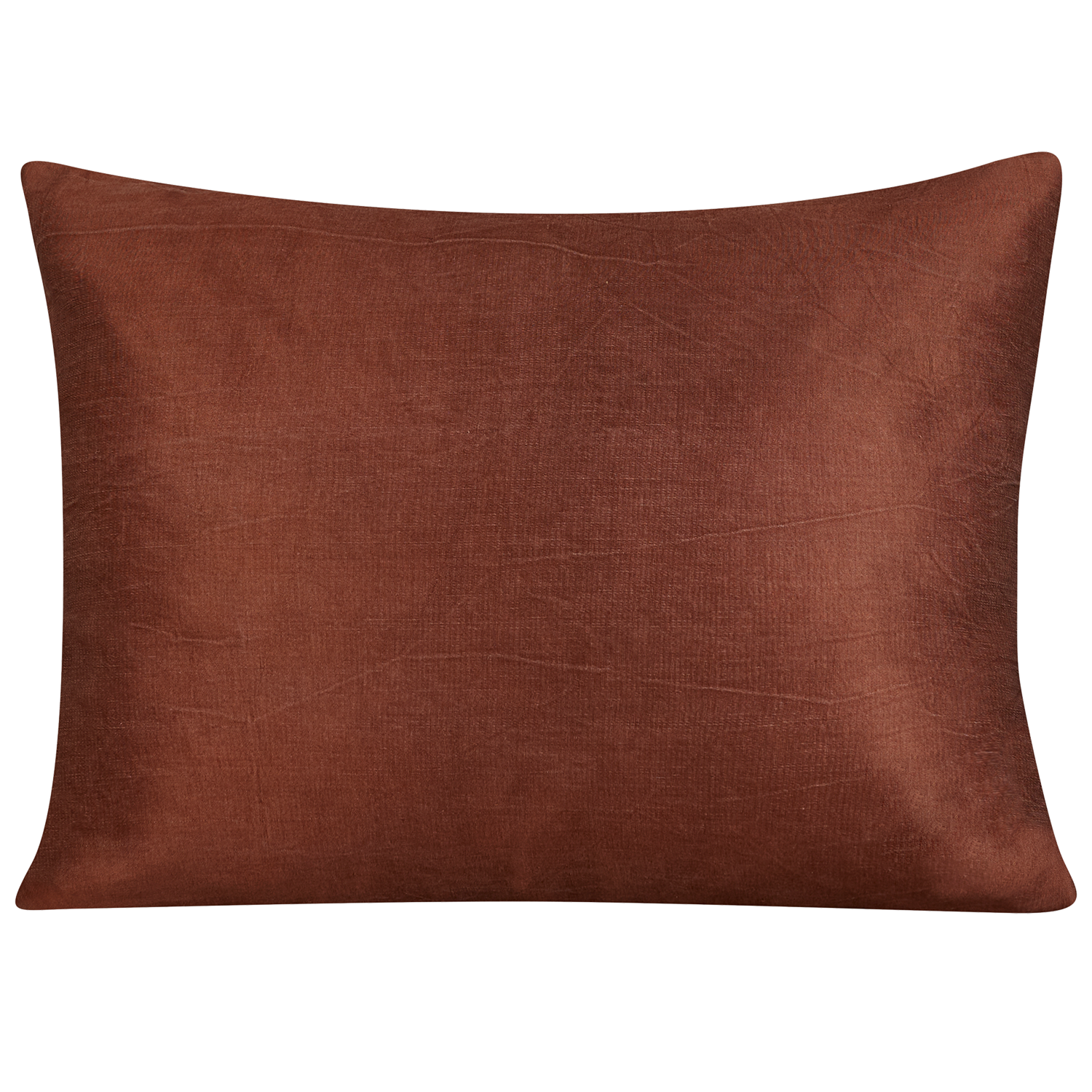 Rectangular aubergine/dusky violet paisley scrolling floral design suzani on coral ground