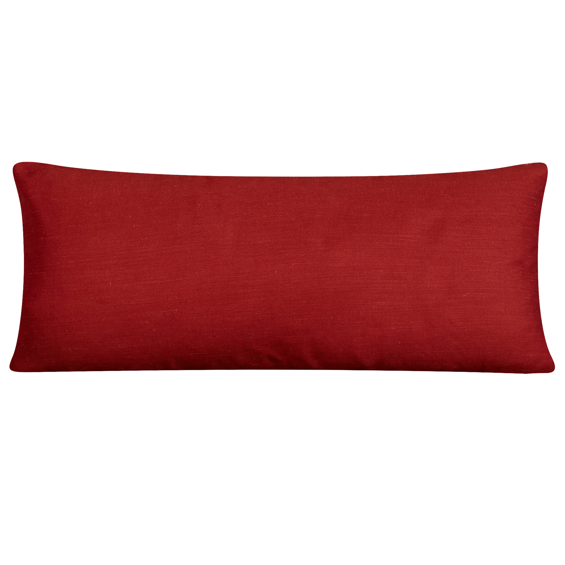 Long Tiepolo woven cushion - Venetian red