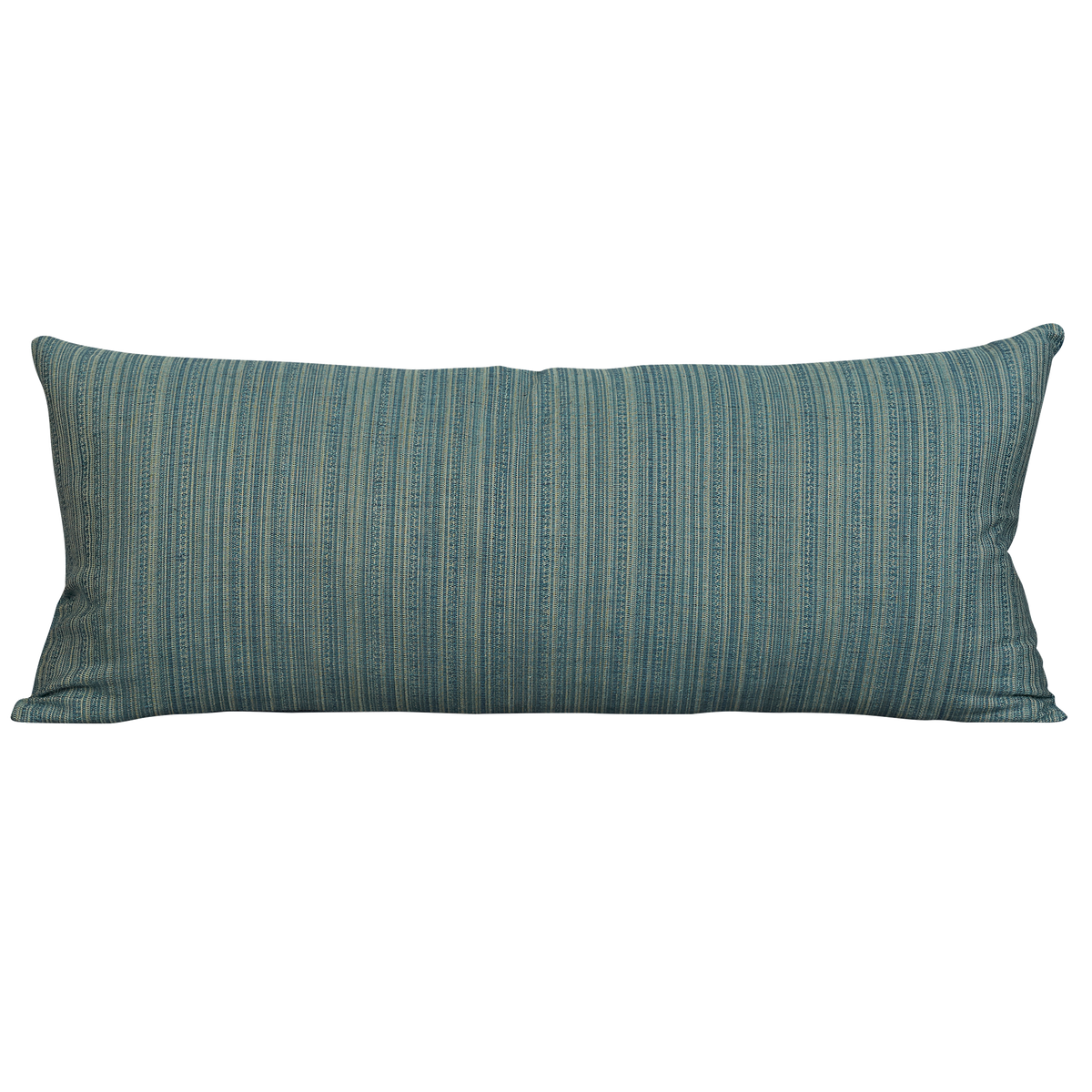 Long Tiepolo woven cushion - Sea foam