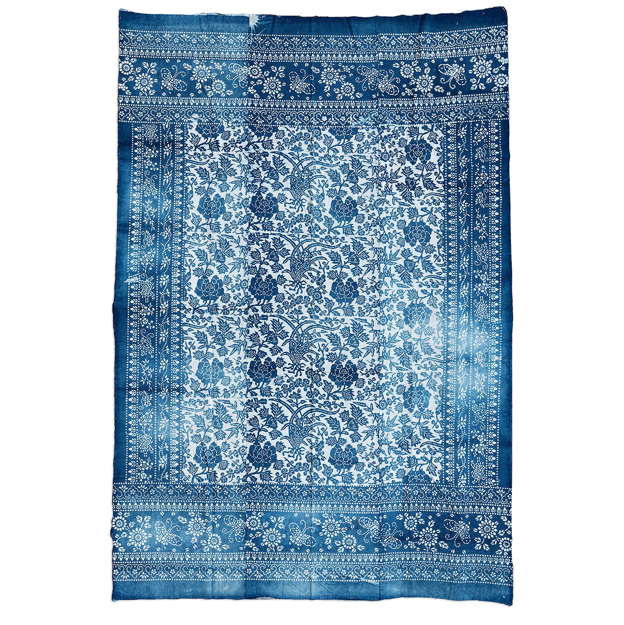 Vintage Chinese Indigo Fabric
