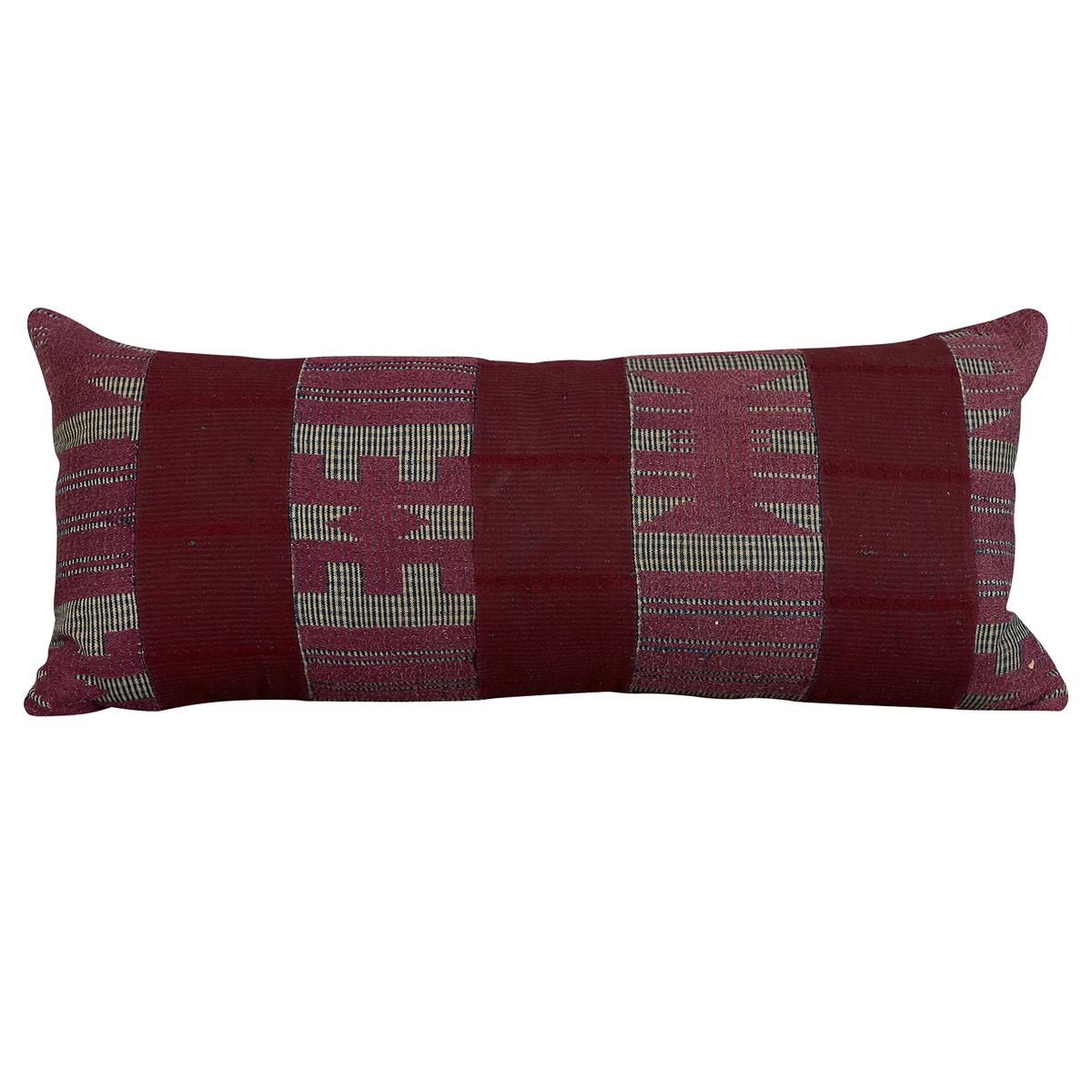 Double sided cushions from African fabric