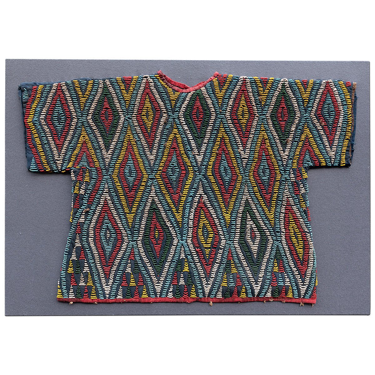 Nushka Accessories An African beaded tunic, Nigeria mid 20th century