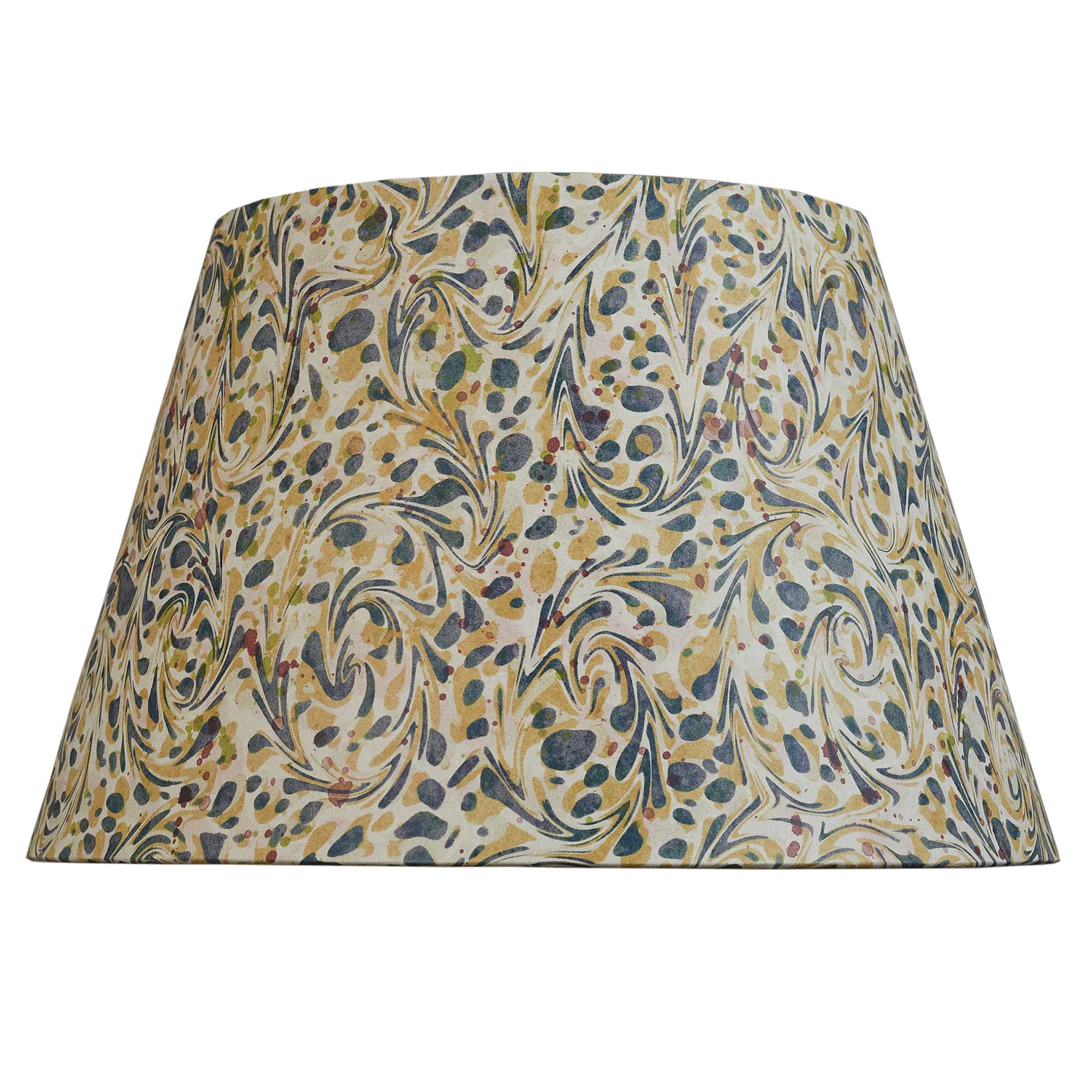 14 inch Harlequin marbled card shade