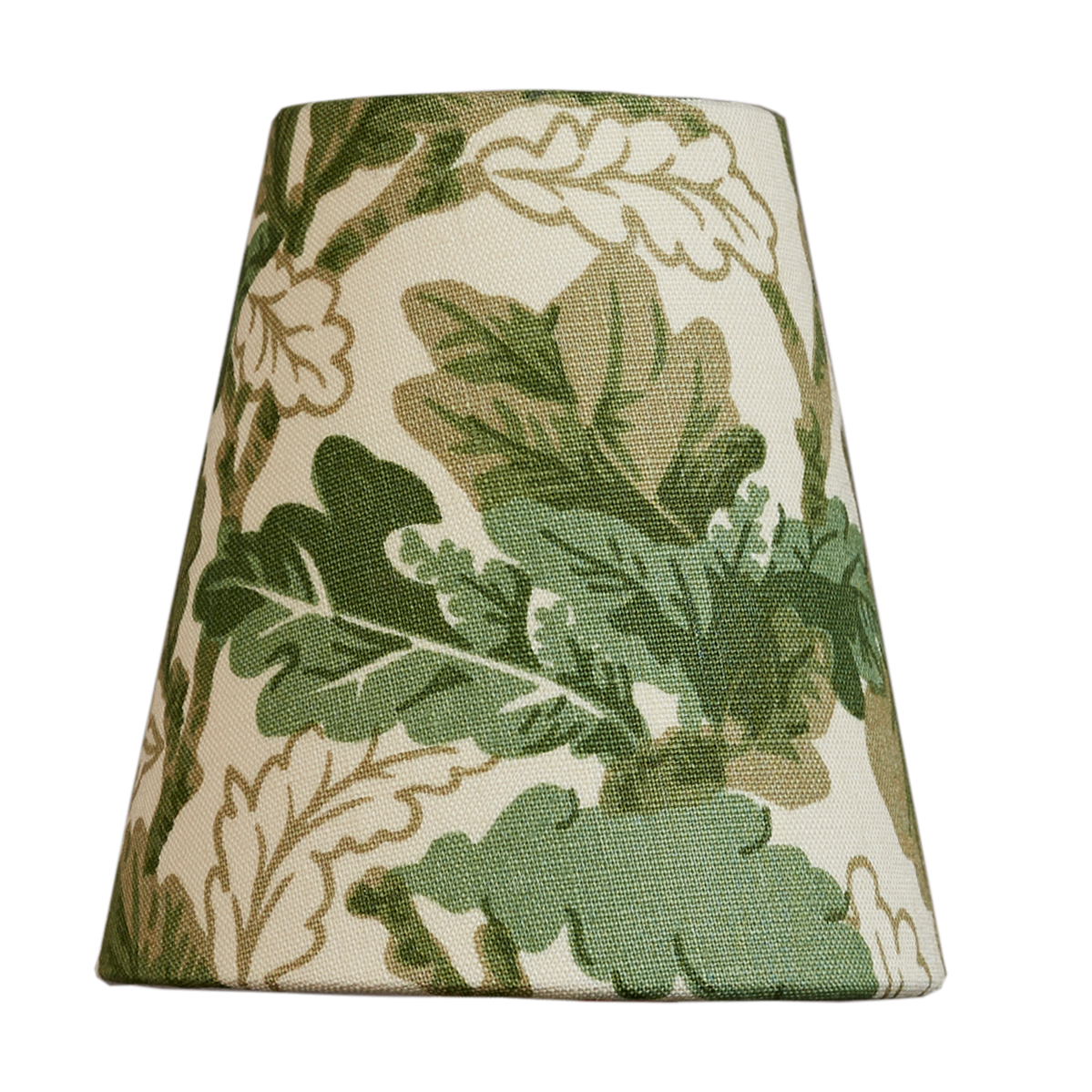 5 inch Clip-on lampshade linen floral fabric