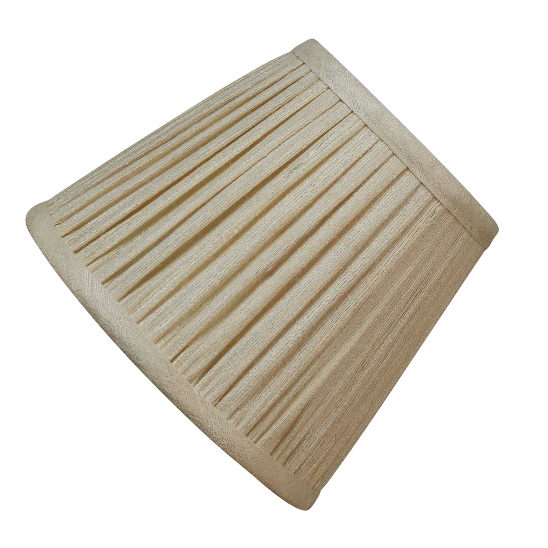 6 inch Ivory mulberry silk reading light shade