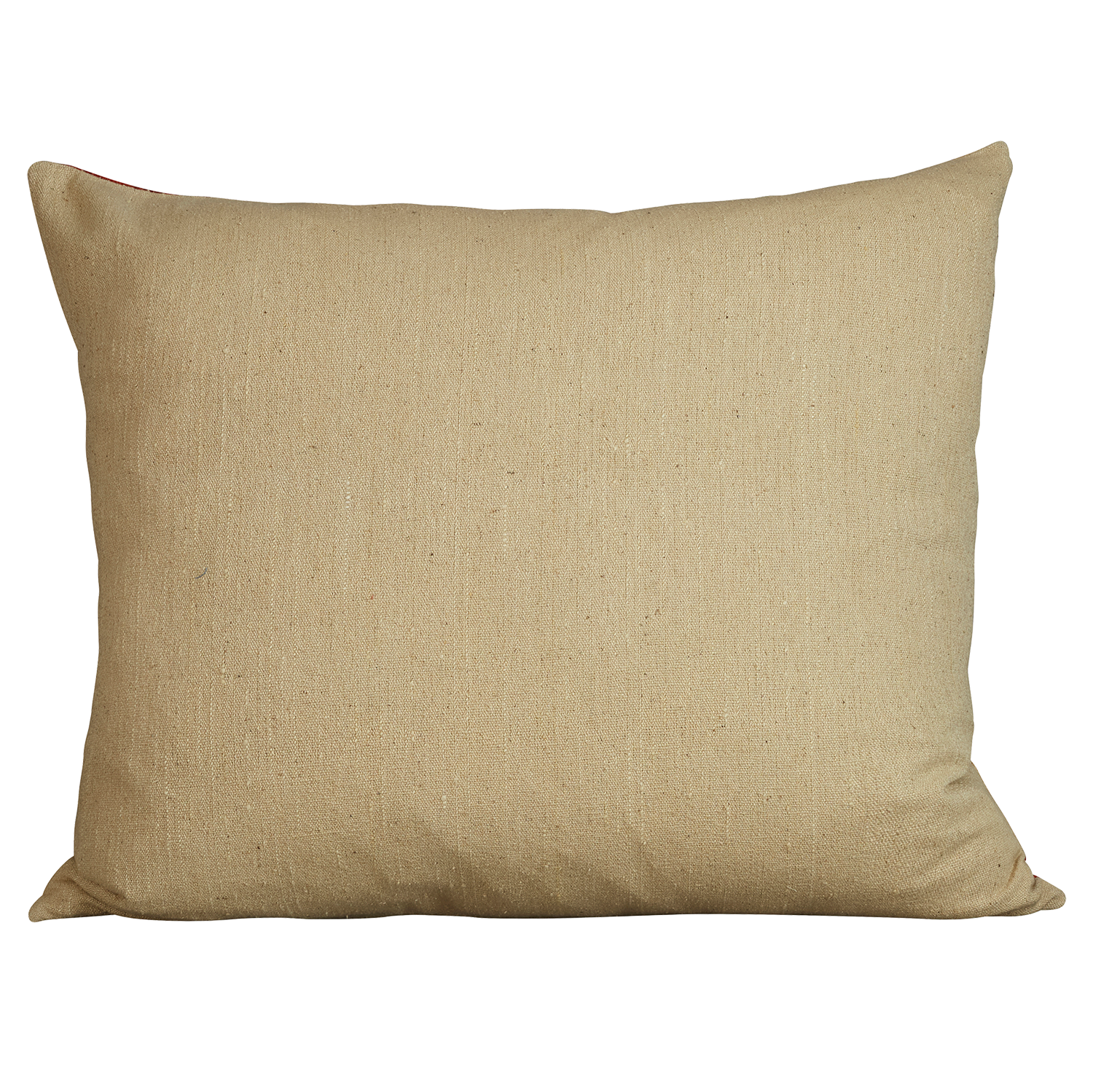 Rare silk Kaitag style Caucasian cushion with geometric design and tribal motifs