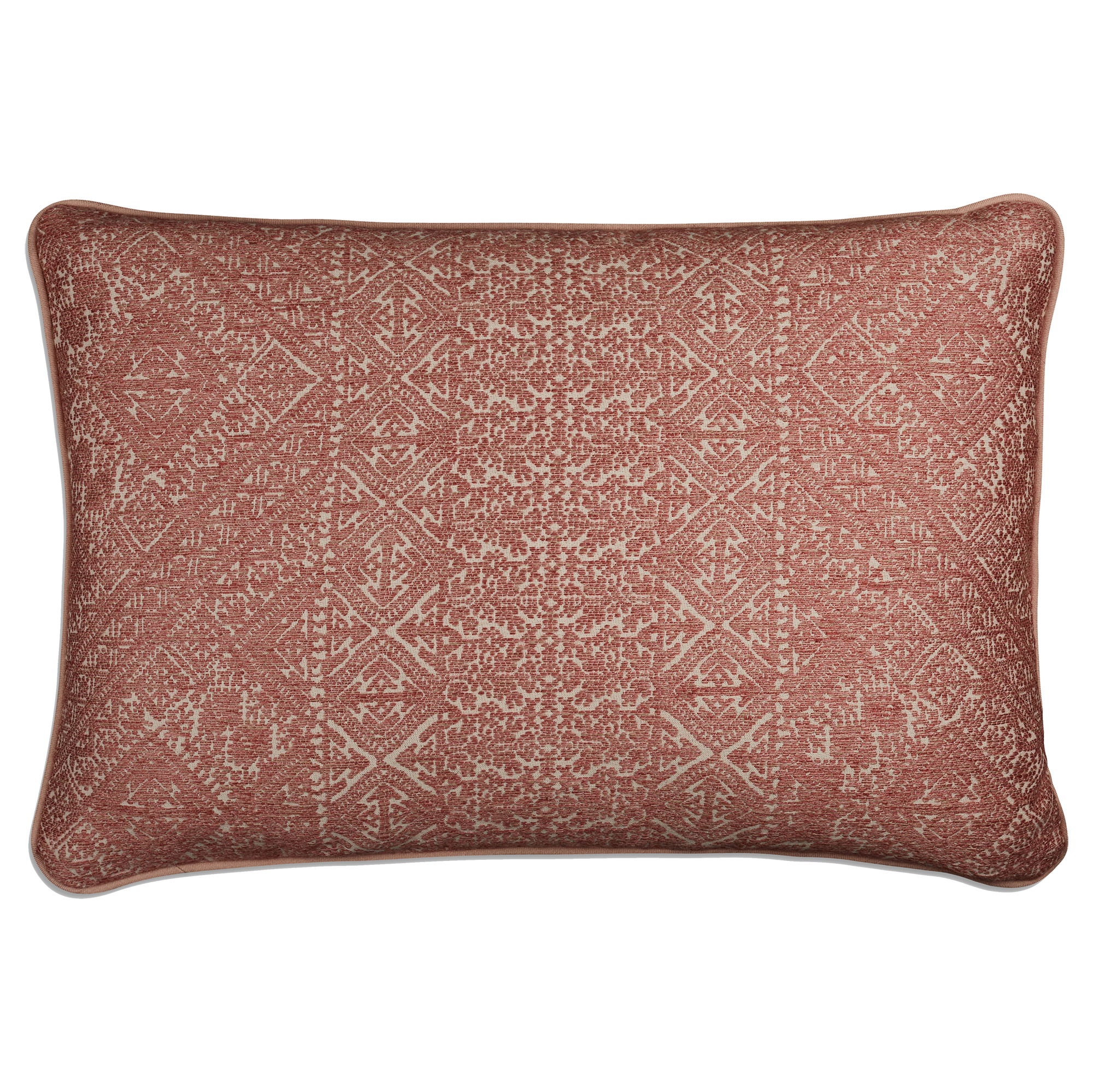 Rectangular fez weave cushion - throw pillow