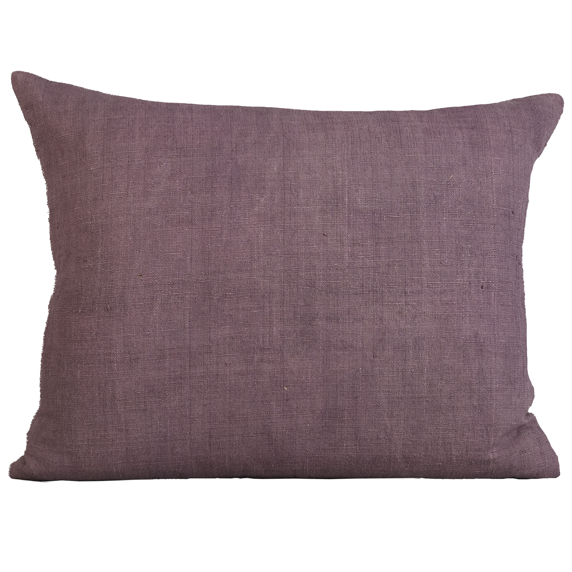 Silk Jajim Cushion/ pillow - Lavender/red/cream narrow multi stripe