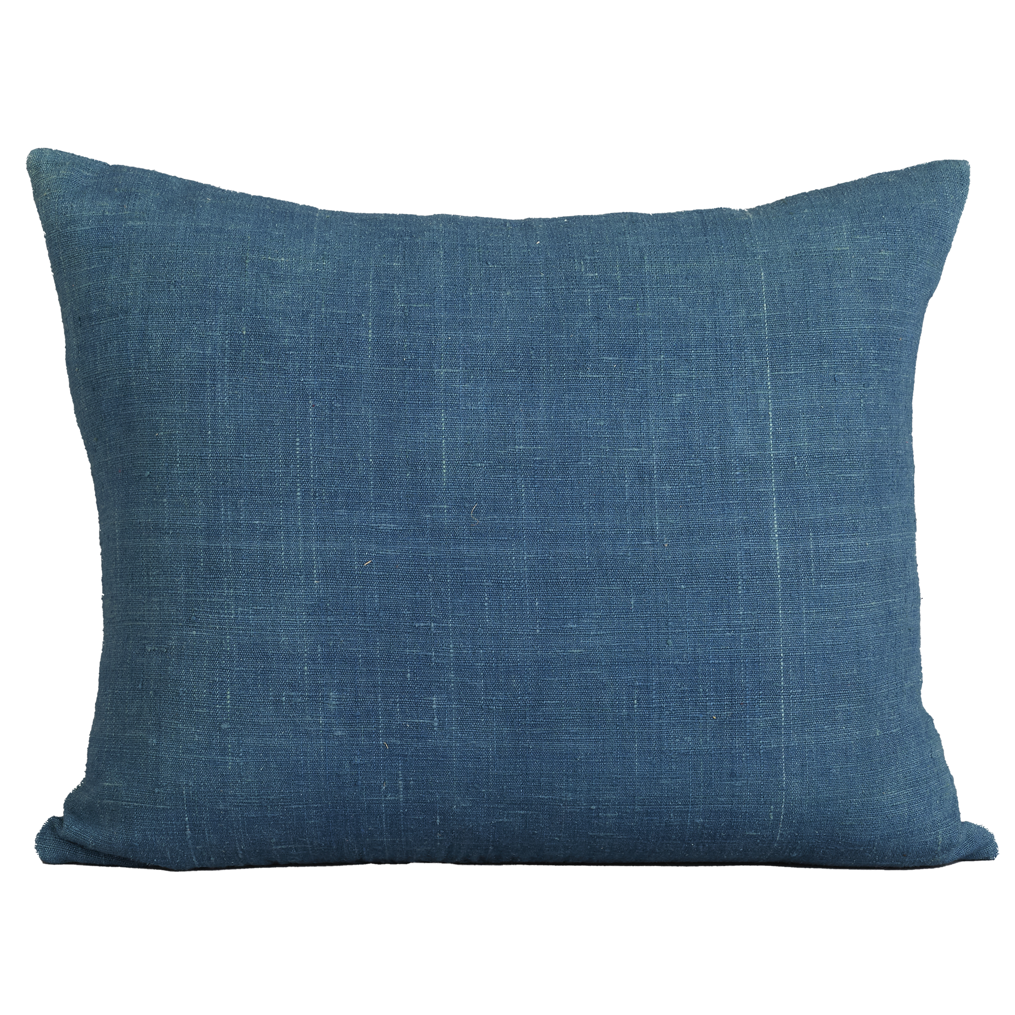 Silk Jajim Cushion/ pillow - Royal blue multicoloured stripe cushion