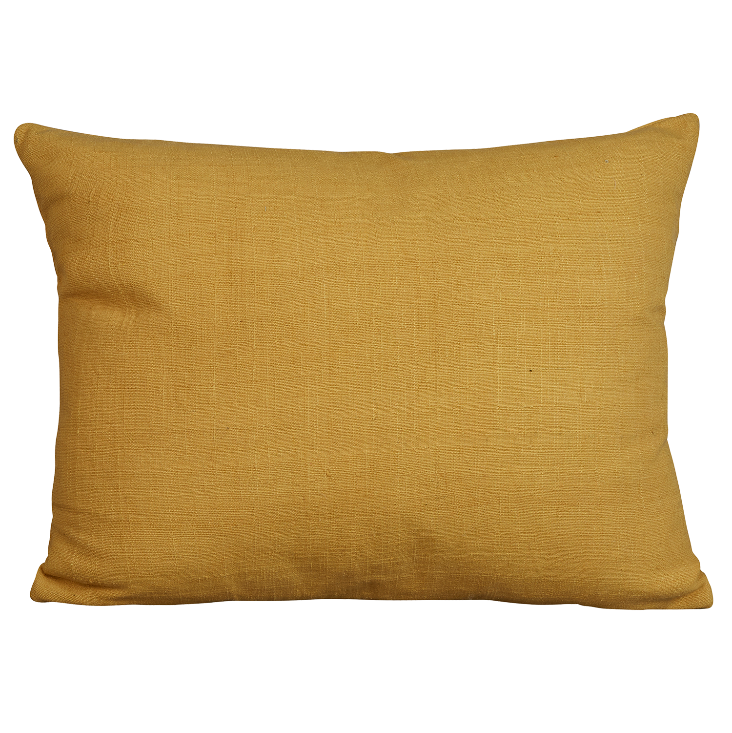 Silk Jajim Cushion/ pillow - Yellow with multicolour stripe