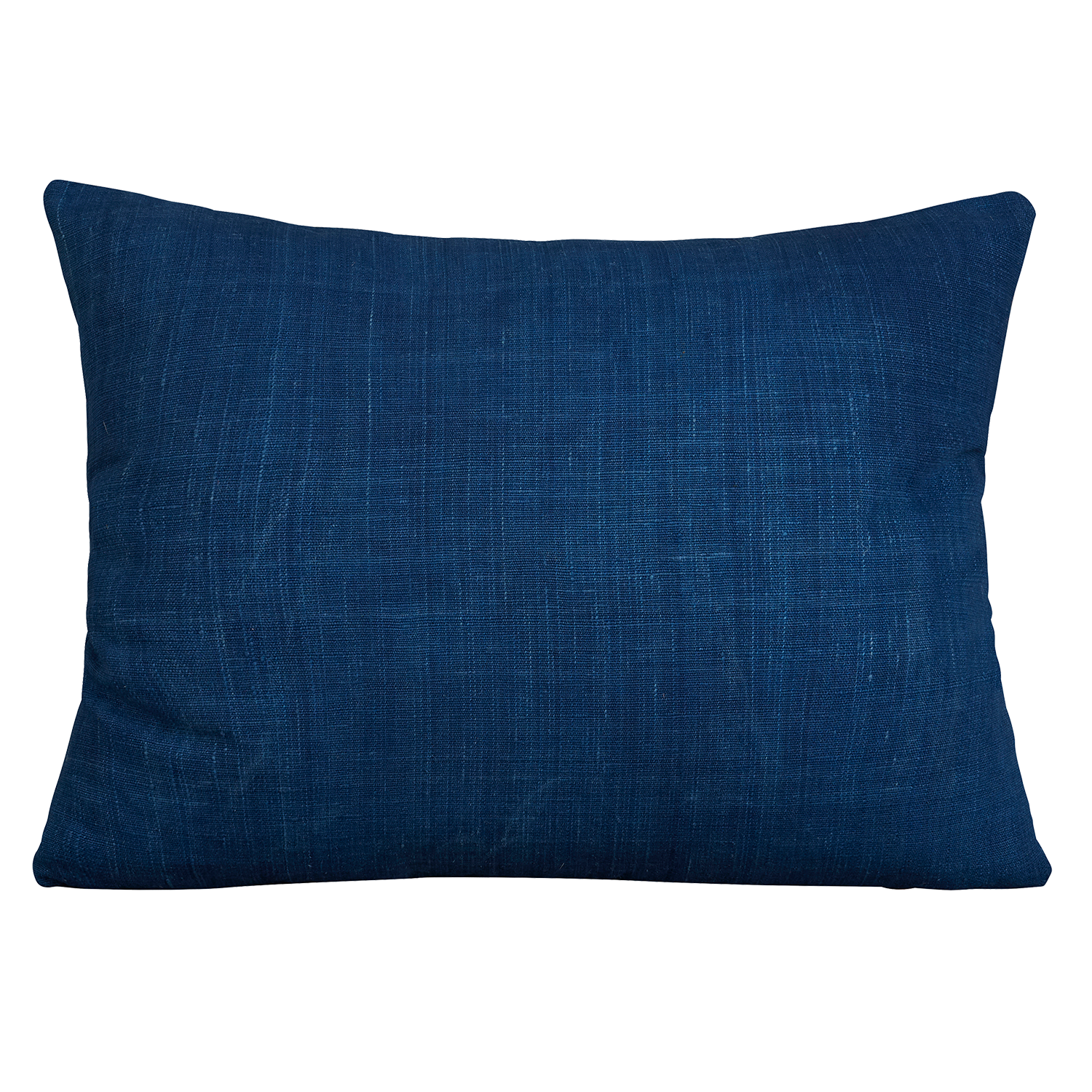 Silk Jajim Cushion/ pillow - Royal blue with multicolour stripe