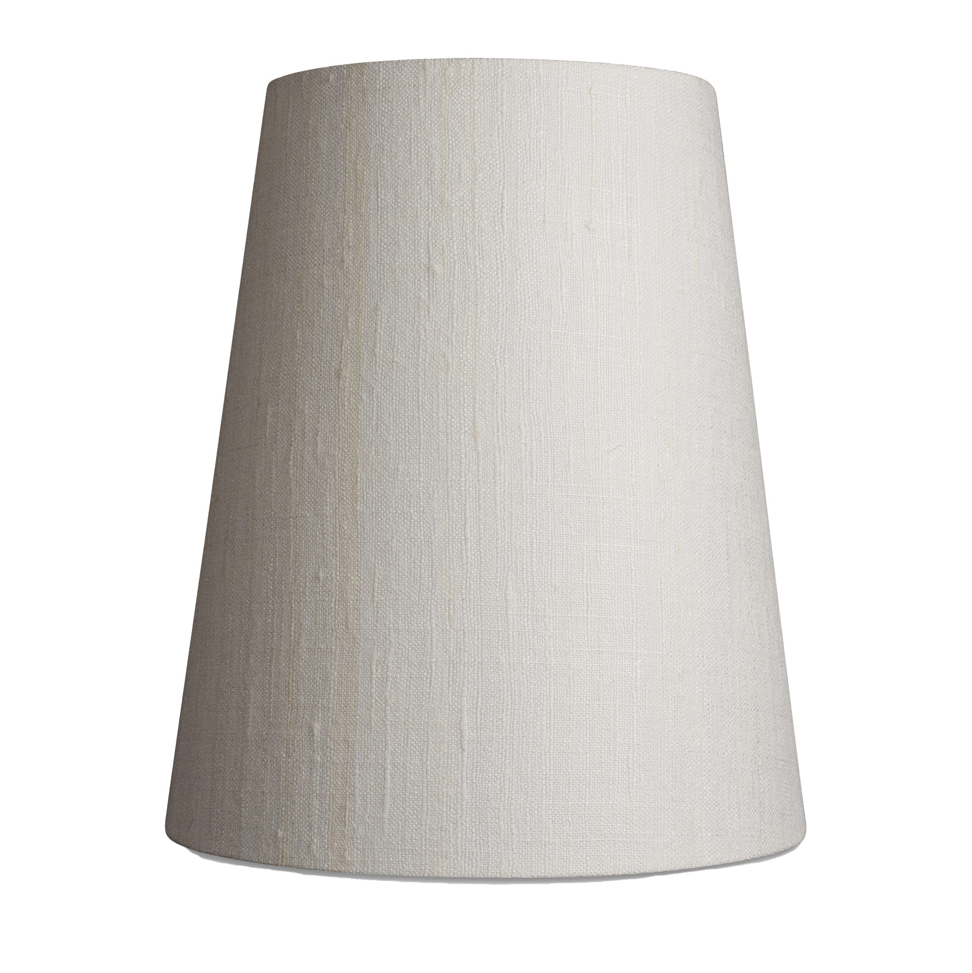 8 inch - 22 cm - White Mulberry Silk Plain Lampshade