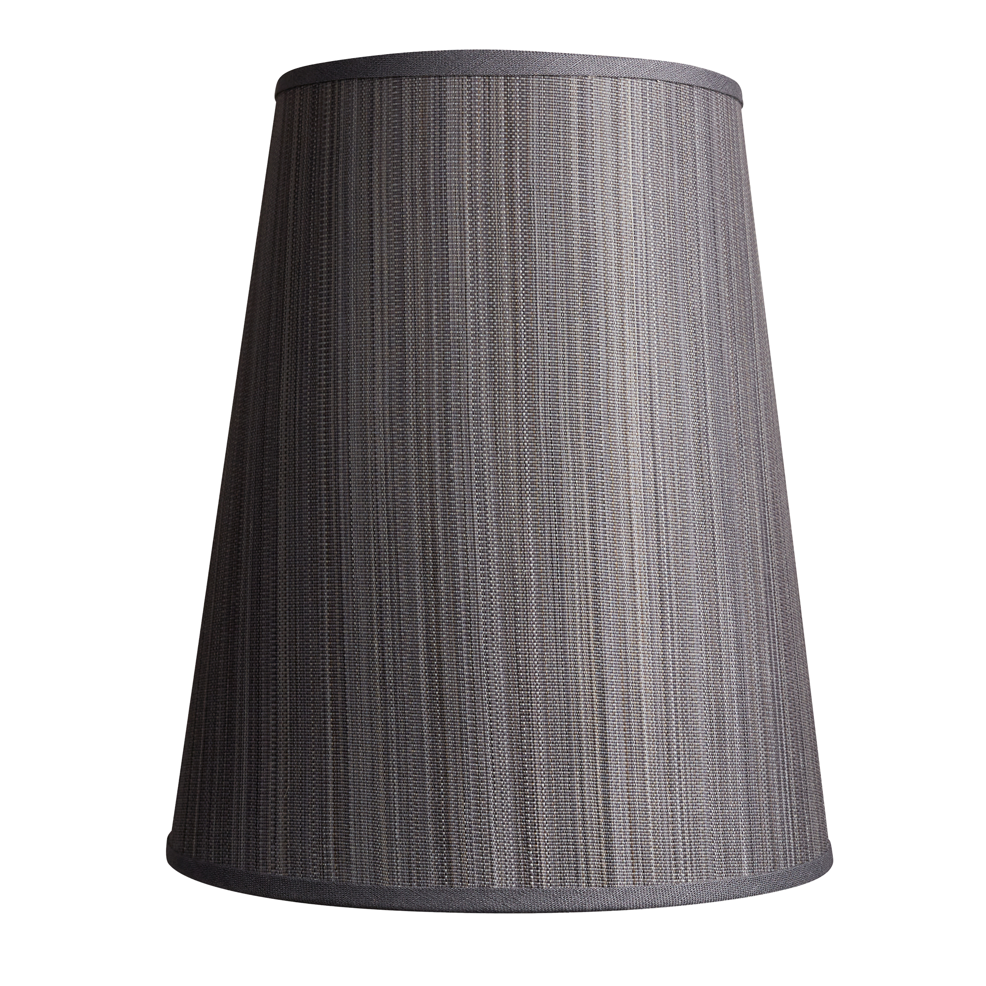 8 inch - 22 cm - Dark Grey Blue Horsehair Plain Lampshade