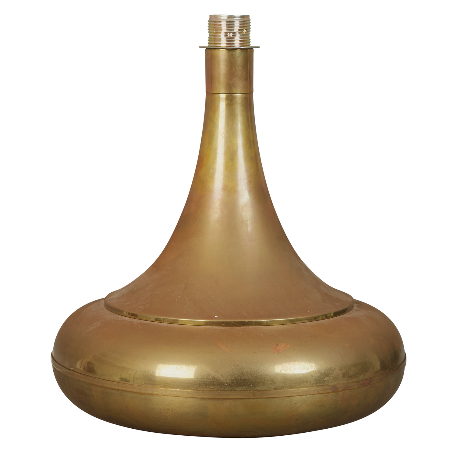 A 1960's century Italian large scale brass table lamp by Firma Due